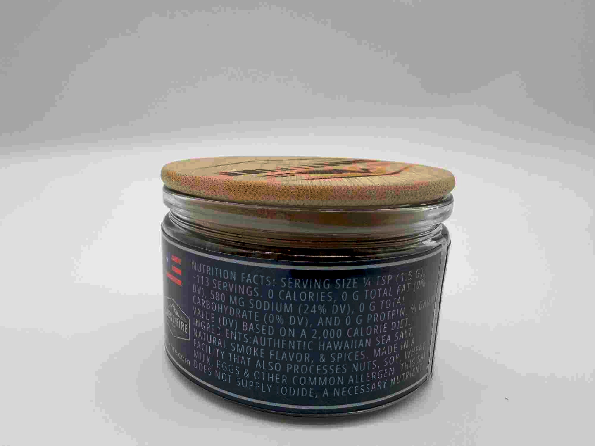 Hawaiian Smoked Kiawe Sea Salt