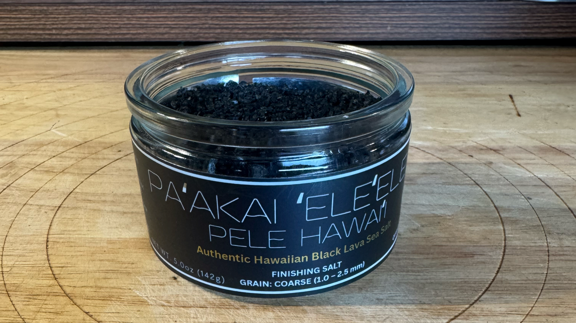 Hawaiian Black Lava Sea Salt