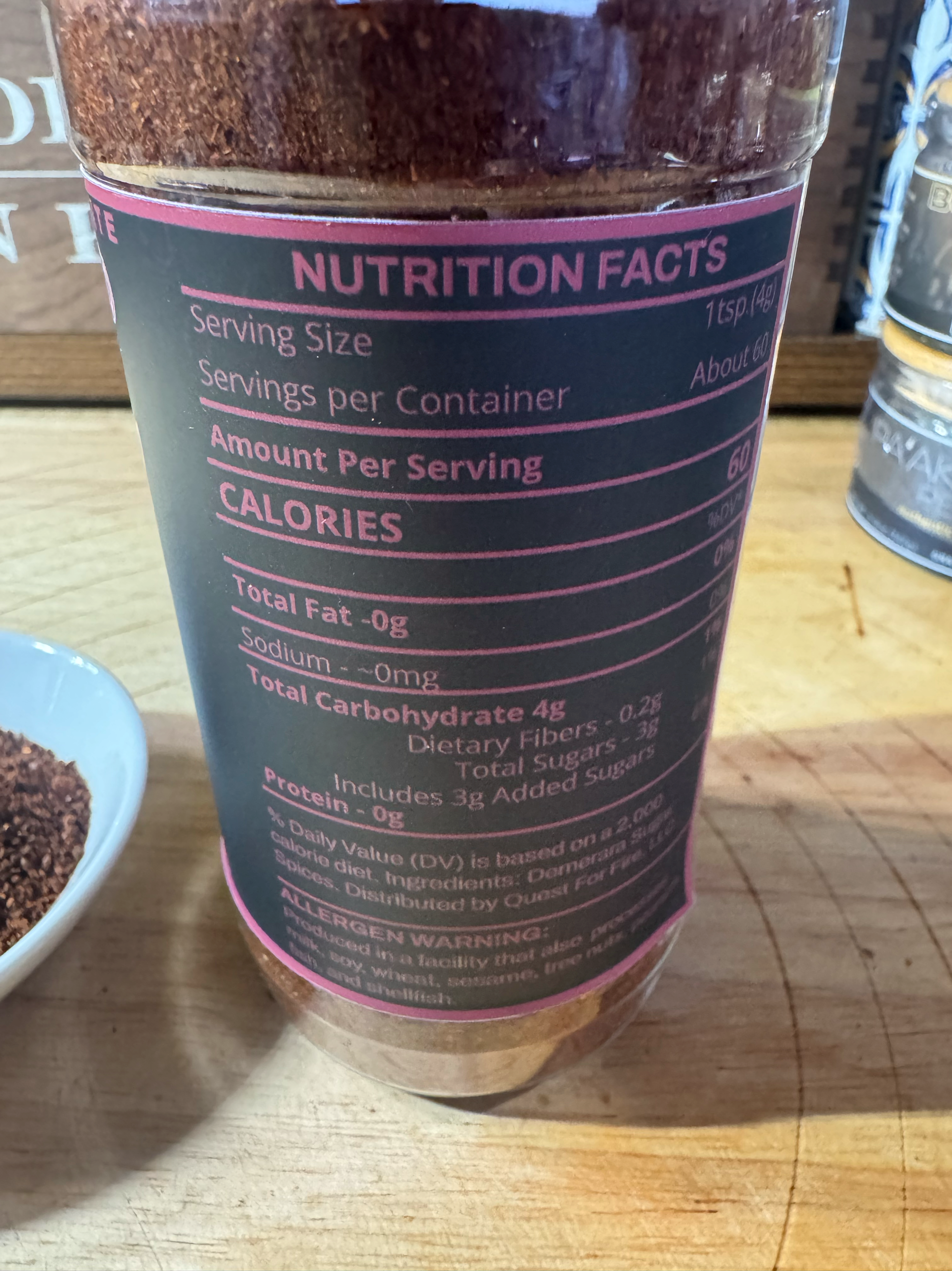 Bourbon Smoked Chili & Coffee Rub