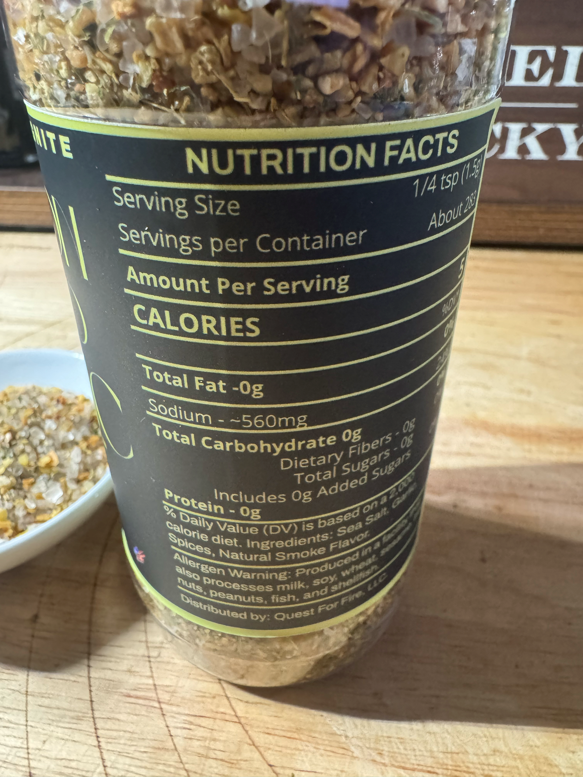 Bourbon Smoked Garlic Salt