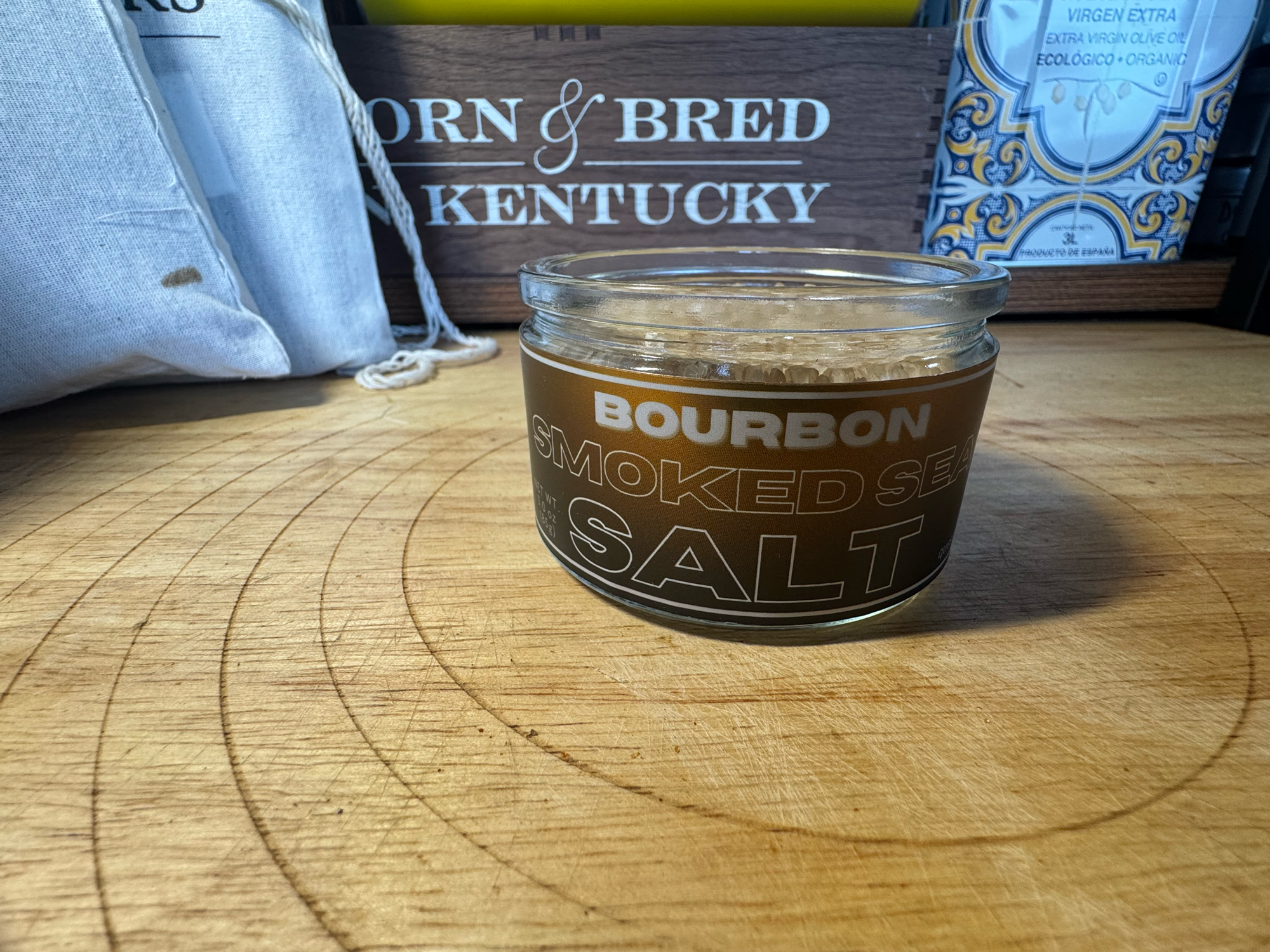 Bourbon Smoked Sea Salt