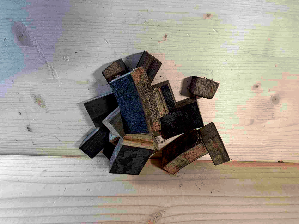 Bourbon Barrel Stave Smoking Chunks
