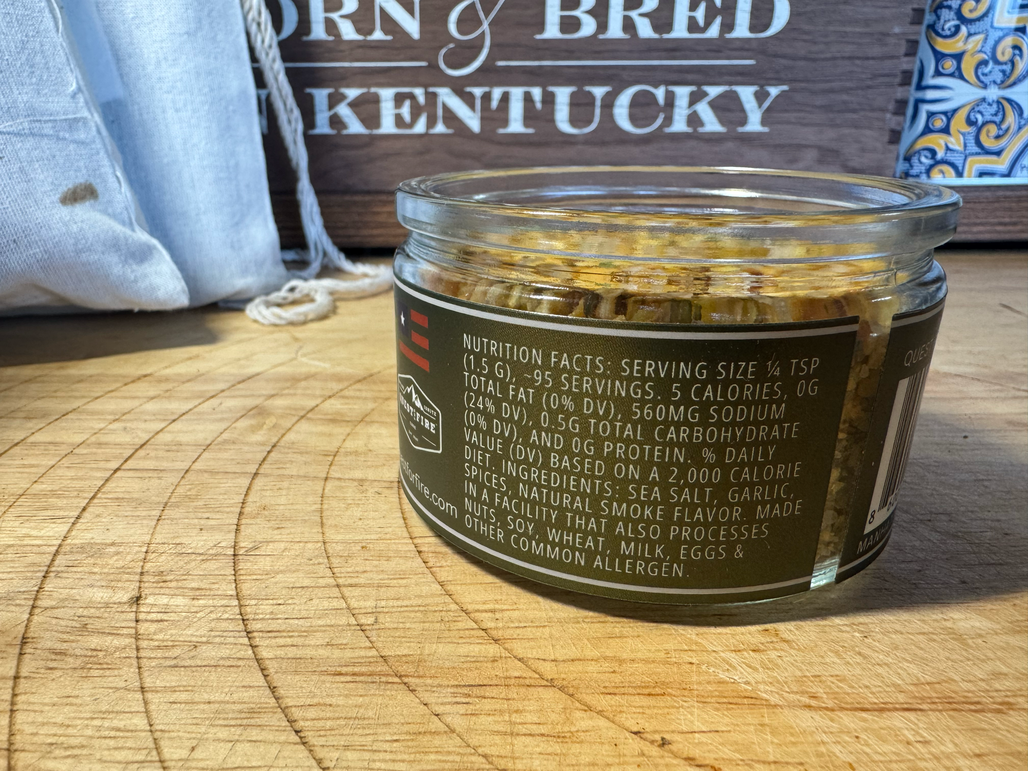 Bourbon Smoked Garlic Salt