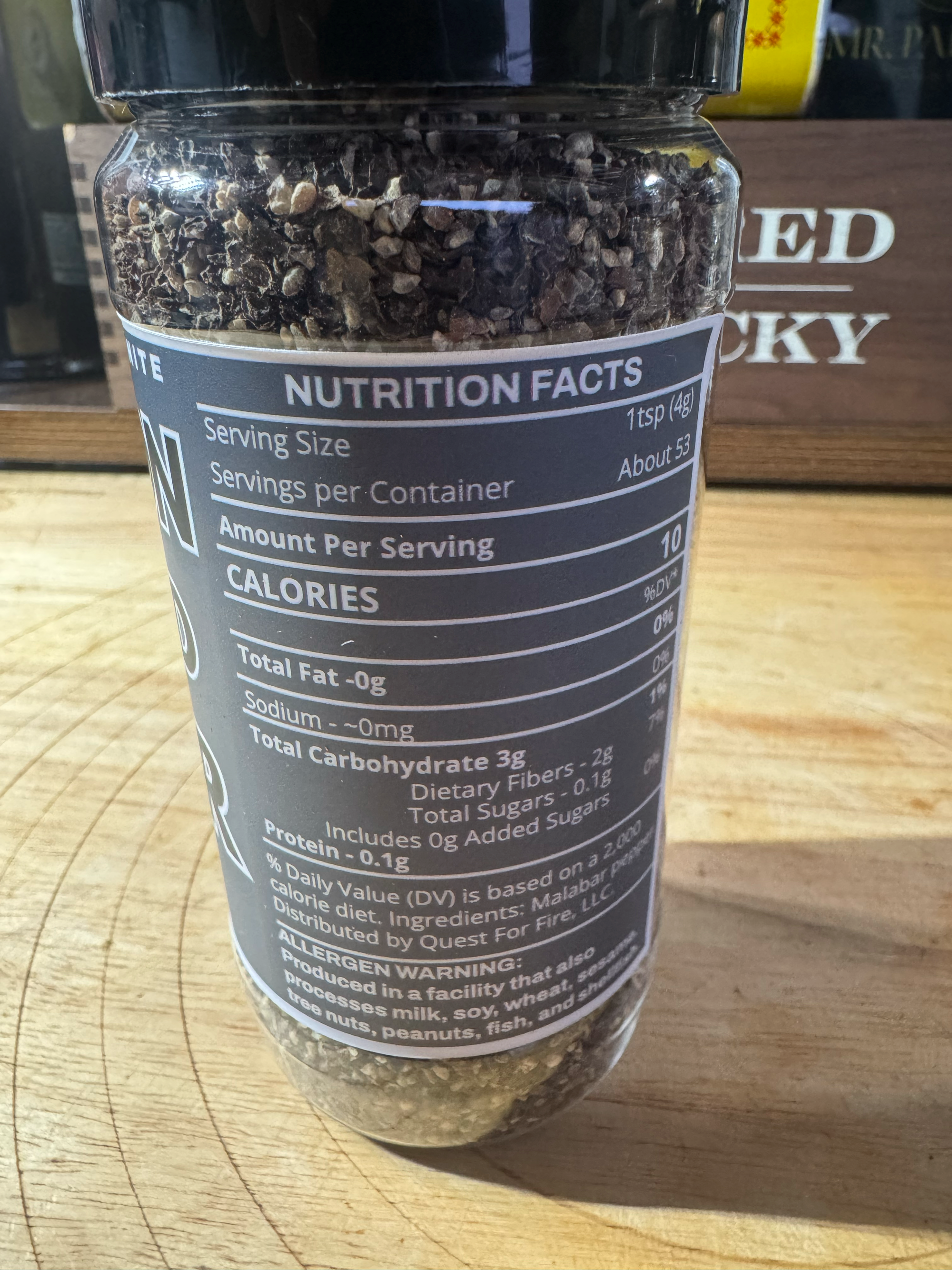 Bourbon Smoked Pepper