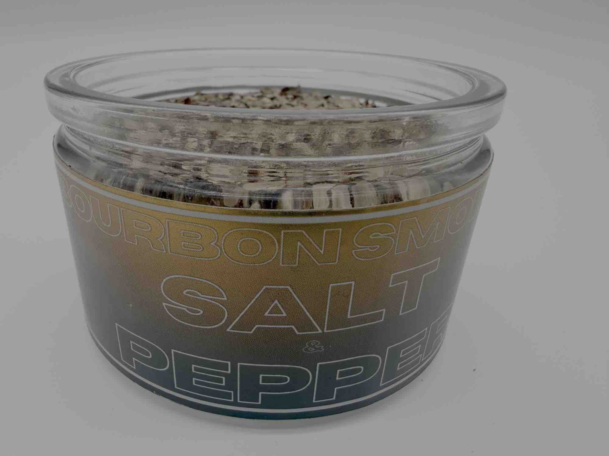 Bourbon Smoked Sea Salt & Pepper