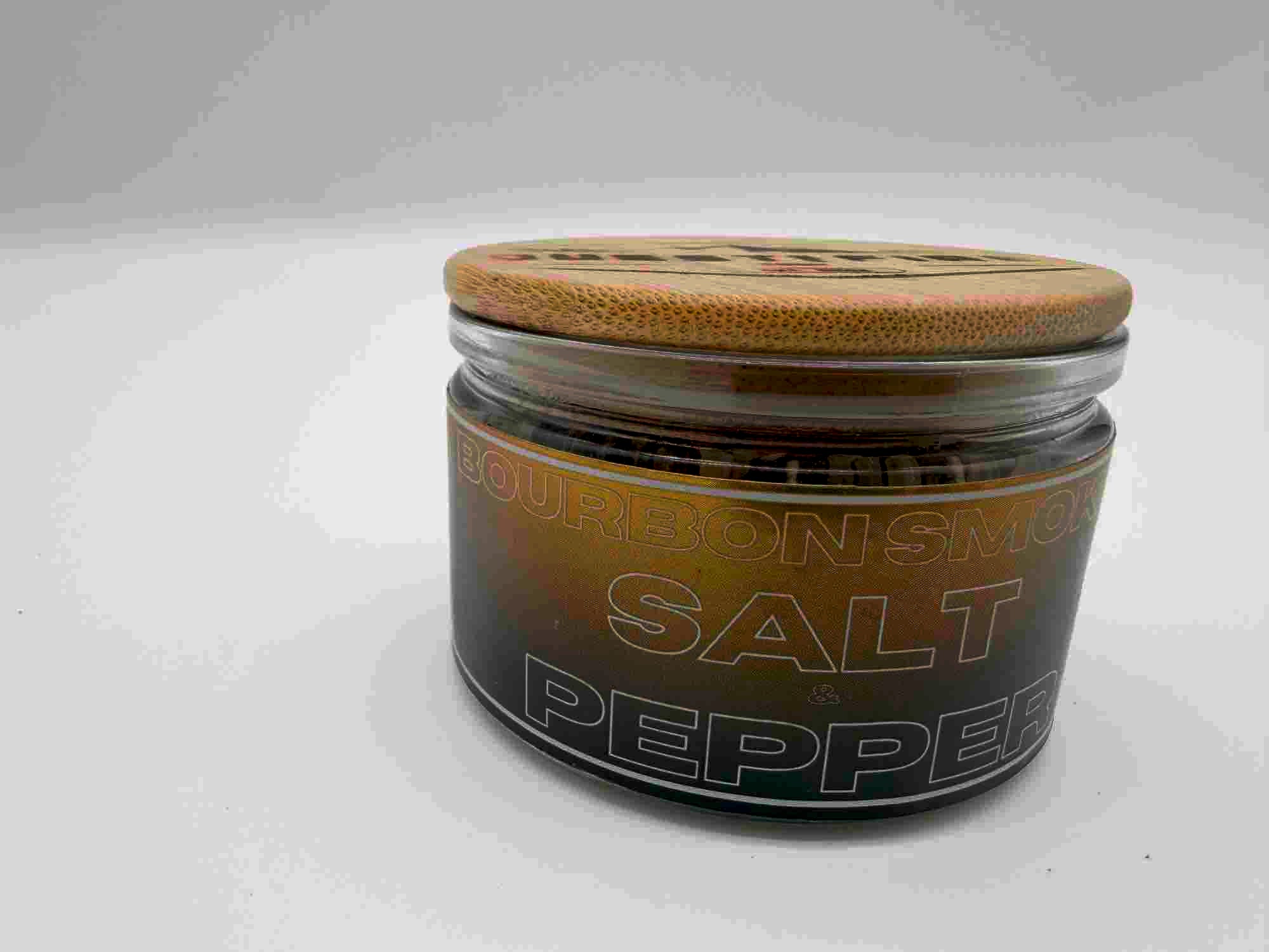 Bourbon Smoked Sea Salt & Pepper