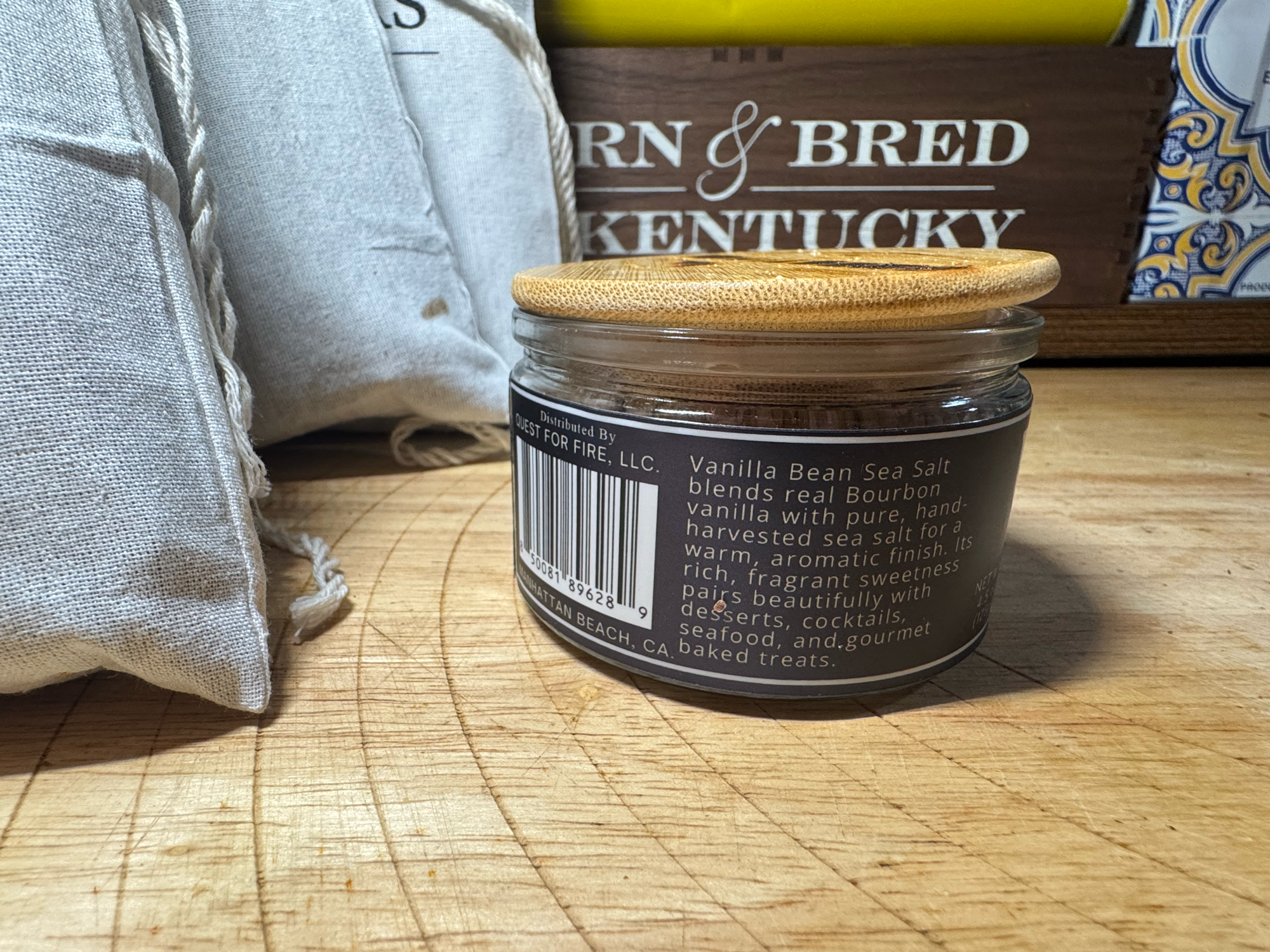 Bourbon Vanilla Bean Sea Salt