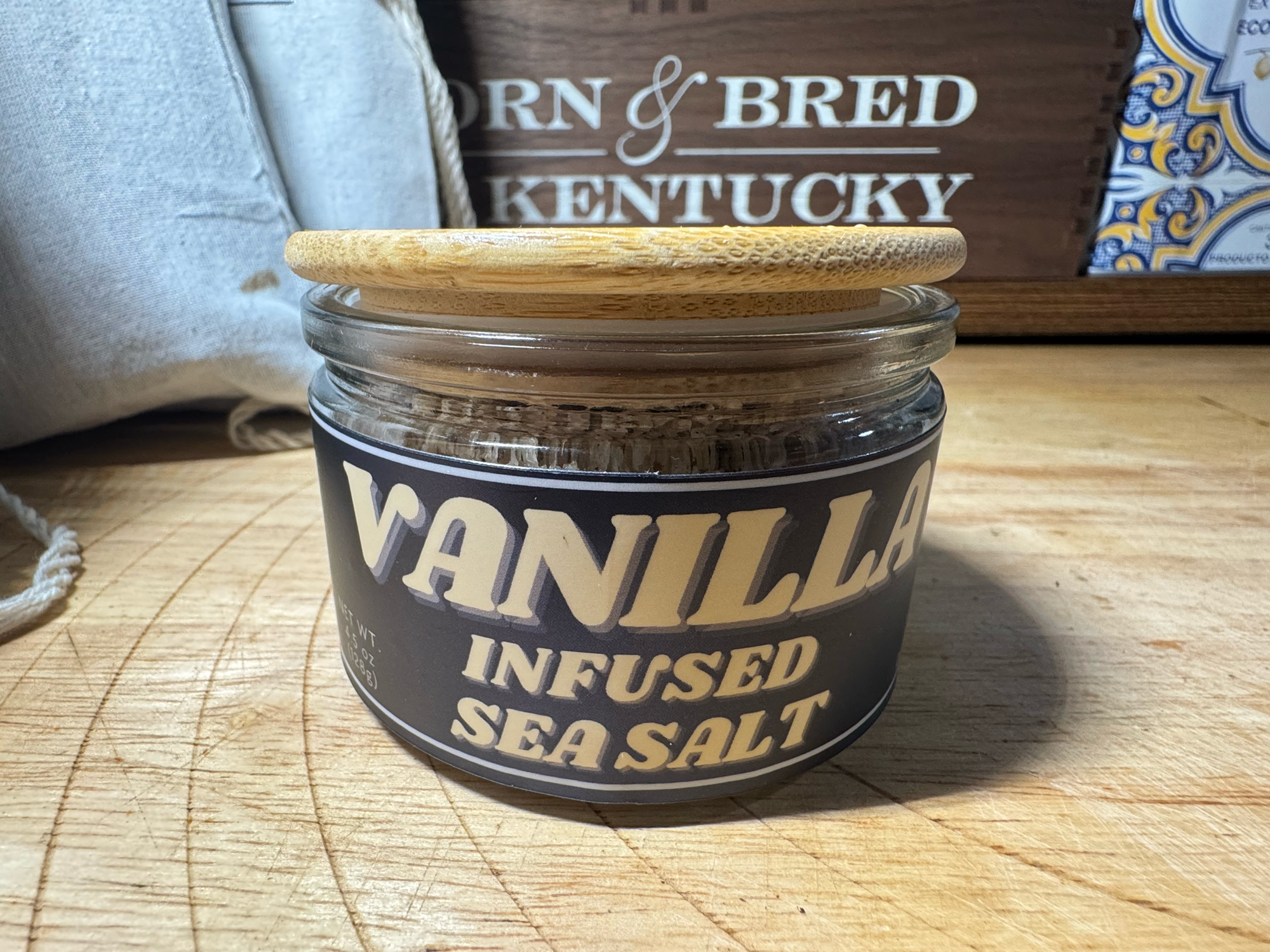 Bourbon Vanilla Bean Sea Salt
