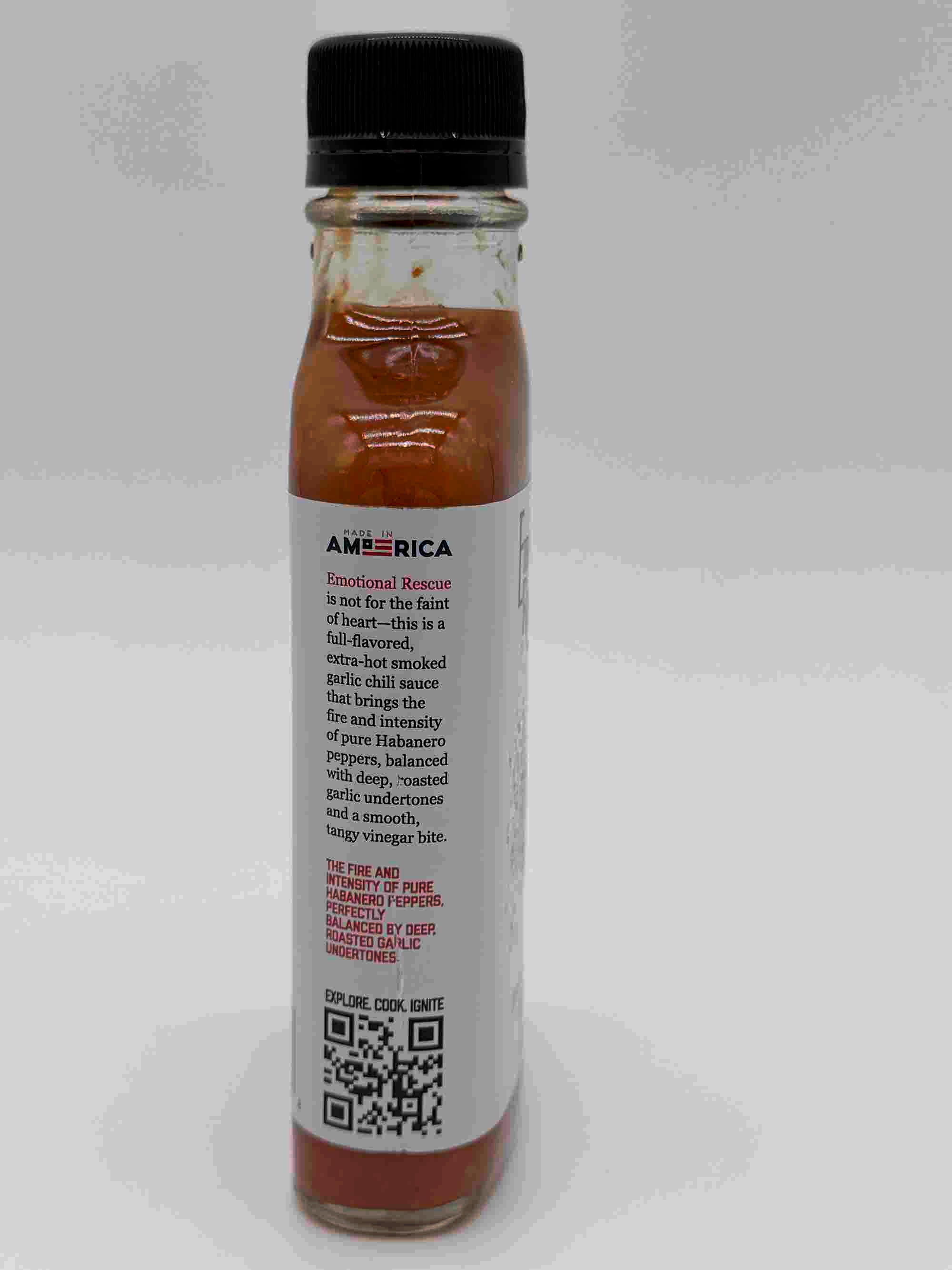 Emotional Rescue – Extra-Hot Smoked Garlic Chili Sauce