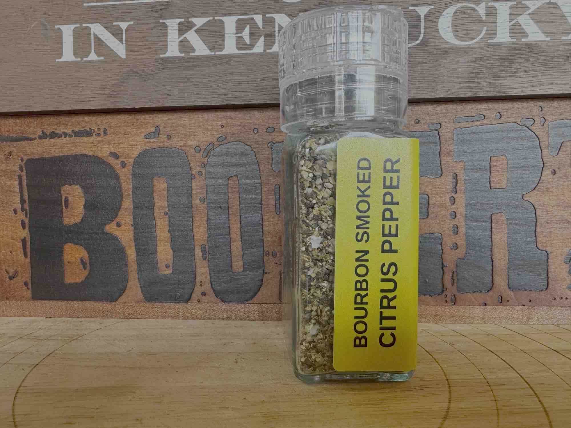 Bourbon Smoked Citrus Pepper