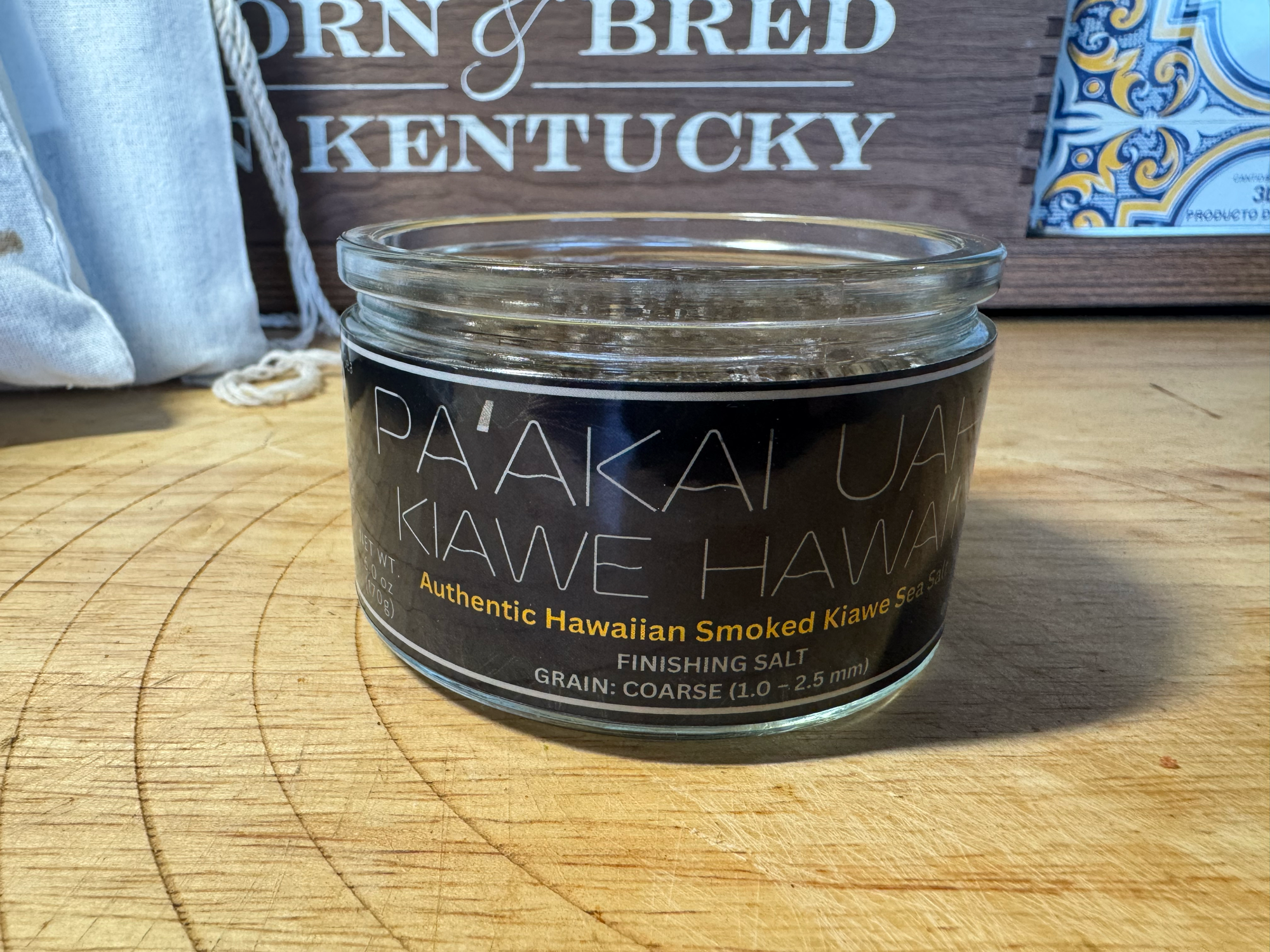 Hawaiian Smoked Kiawe Sea Salt