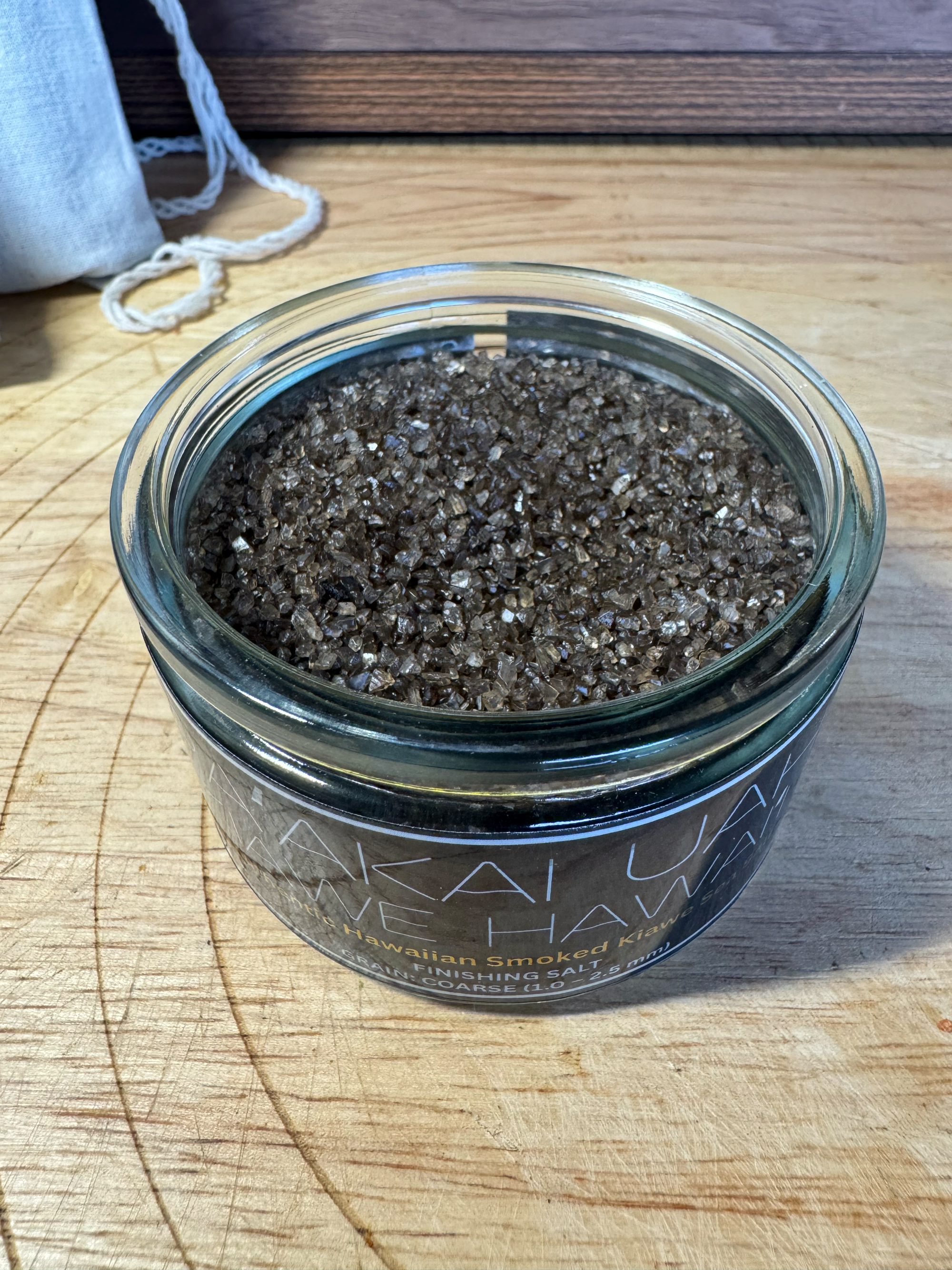 Hawaiian Smoked Kiawe Sea Salt