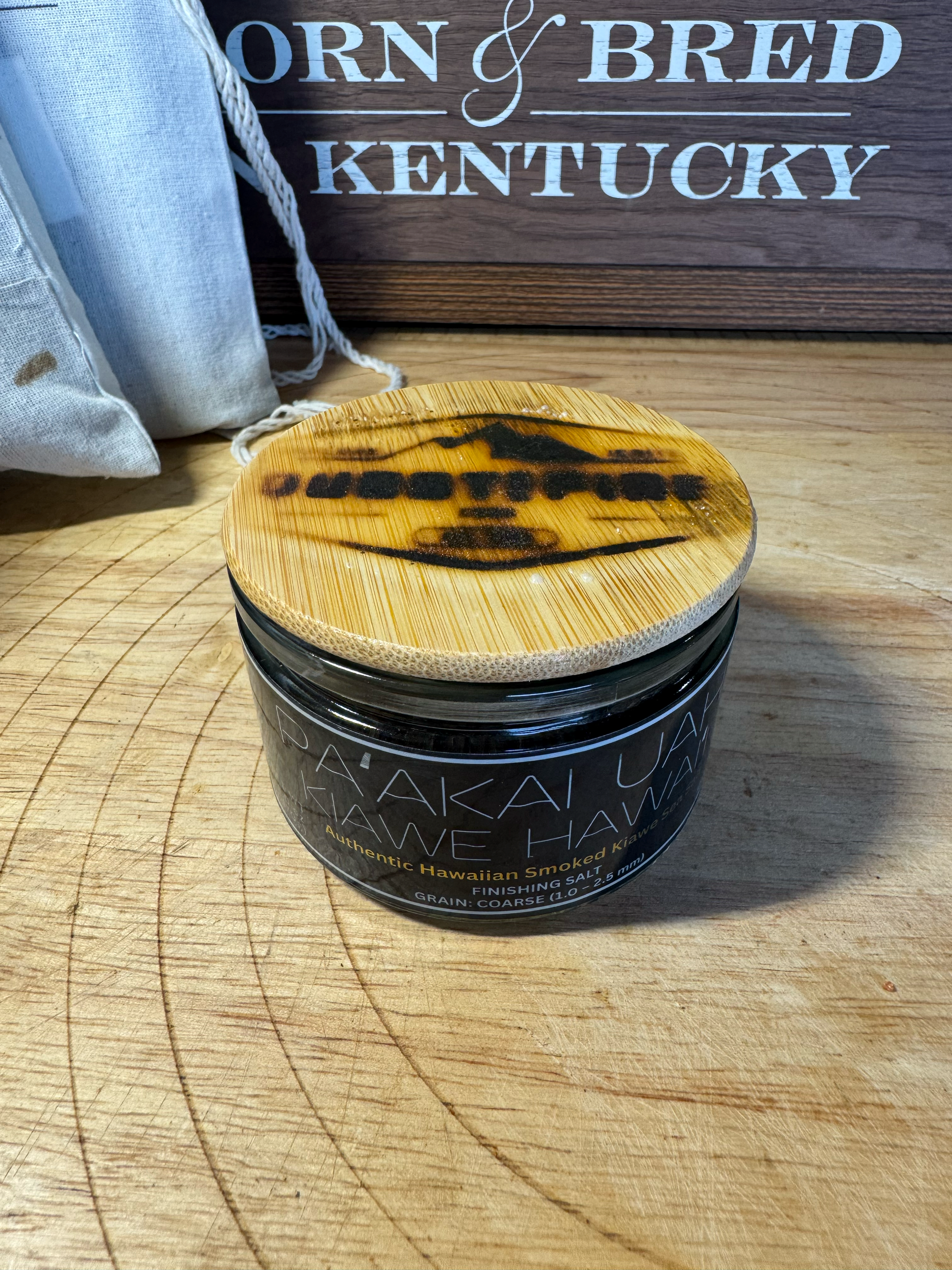 Hawaiian Smoked Kiawe Sea Salt