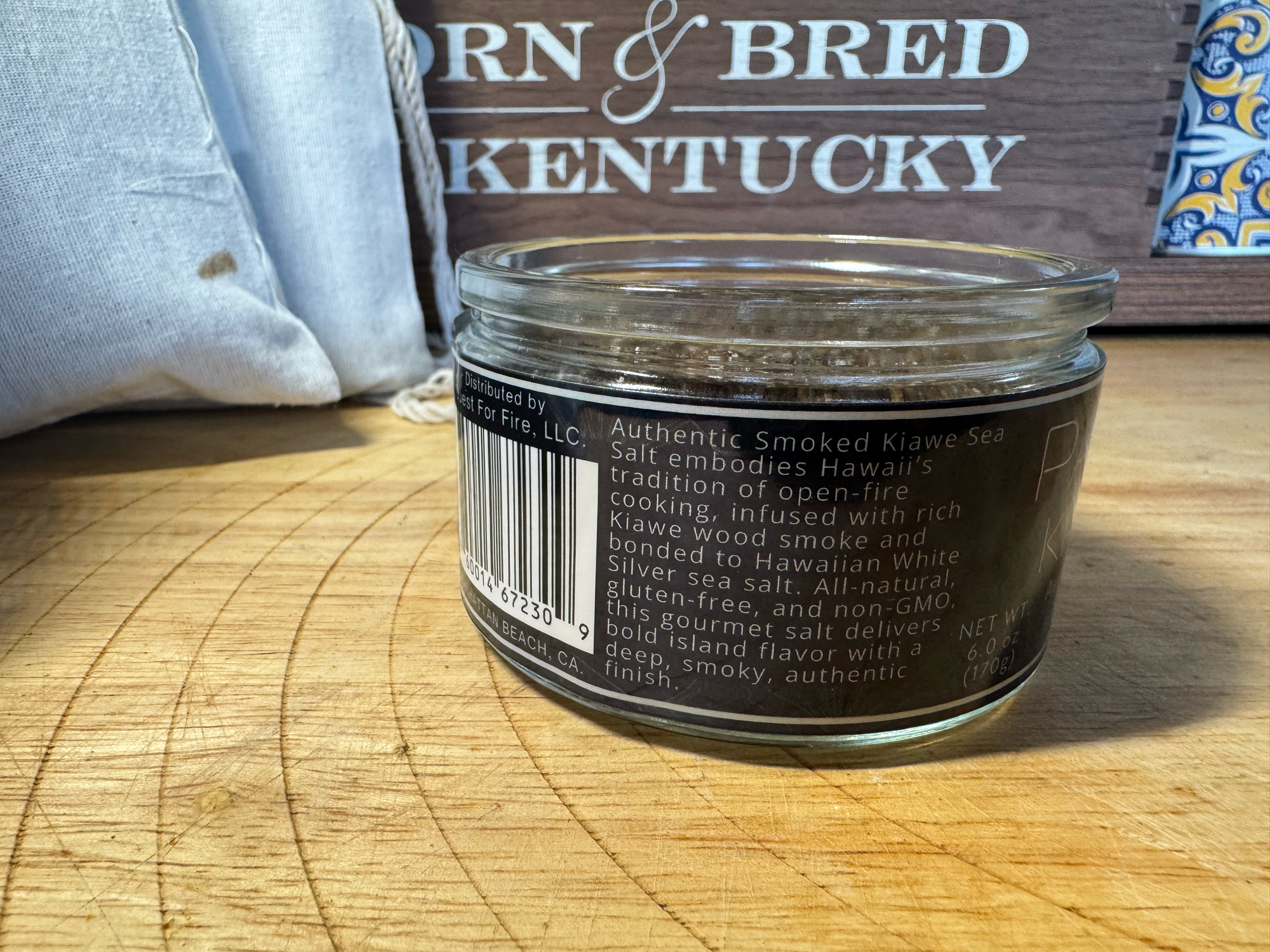 Hawaiian Smoked Kiawe Sea Salt