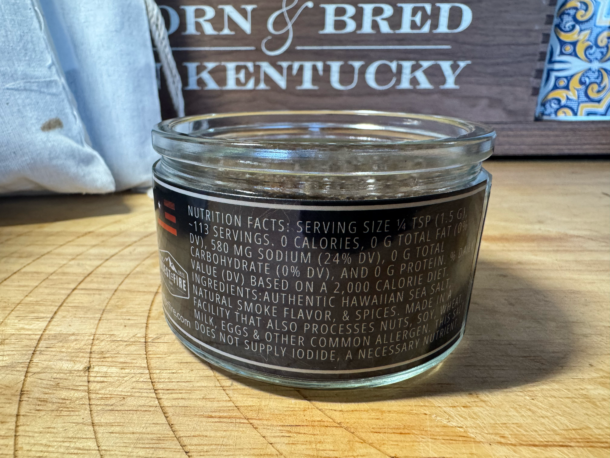 Hawaiian Smoked Kiawe Sea Salt