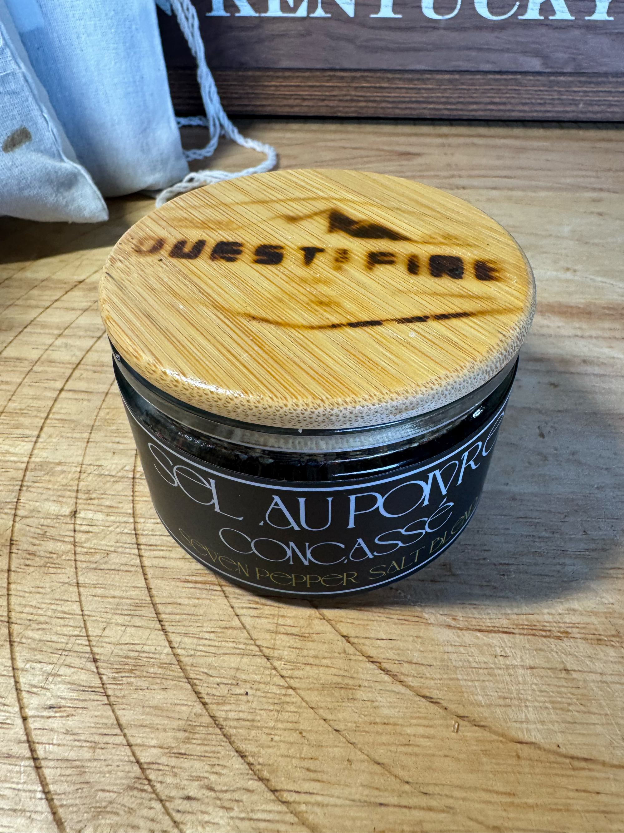 POIVRE CONCASSÉ –Gourmet Peppercorn & Sea Salt Blend