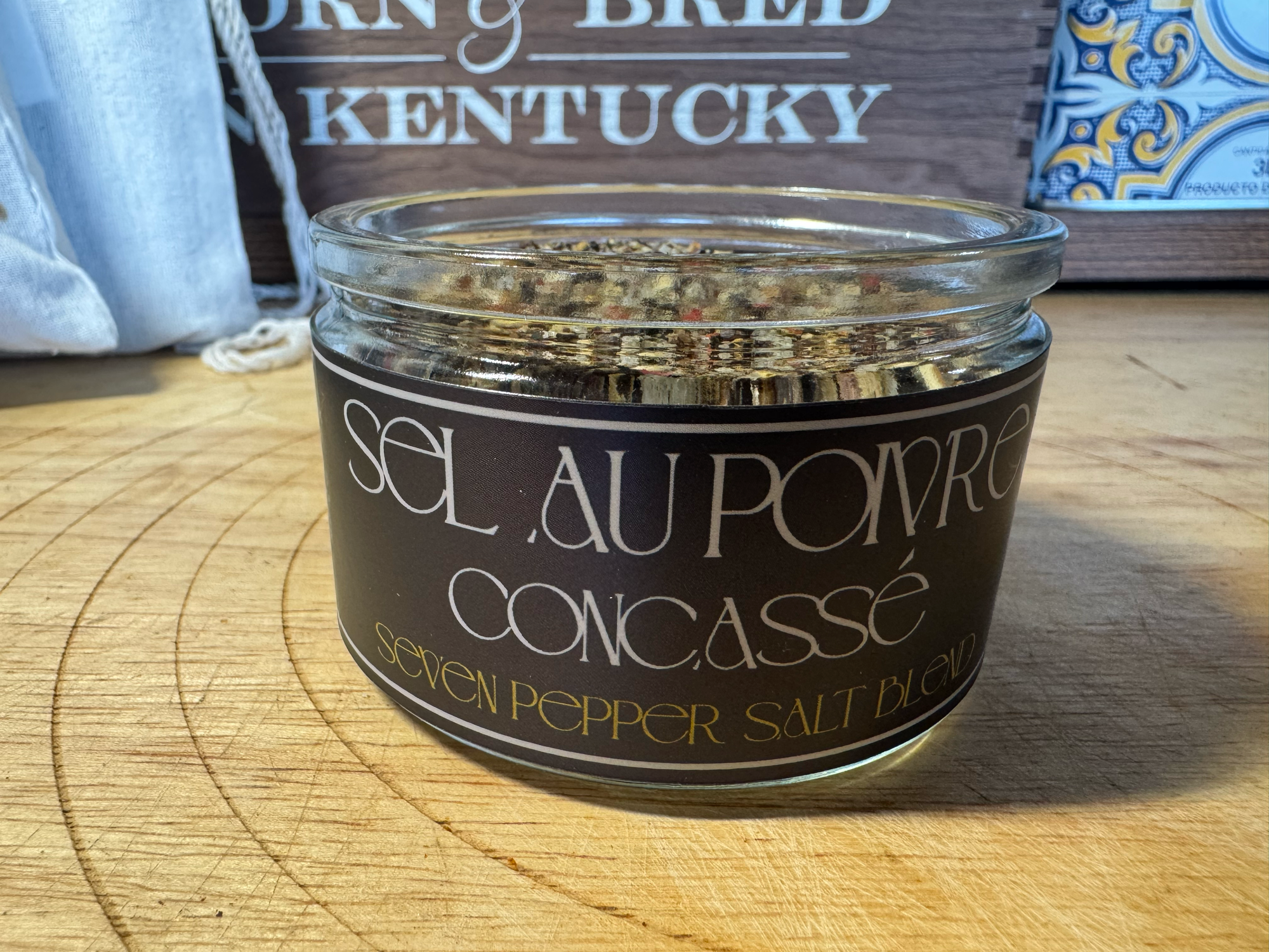 POIVRE CONCASSÉ –Gourmet Peppercorn & Sea Salt Blend