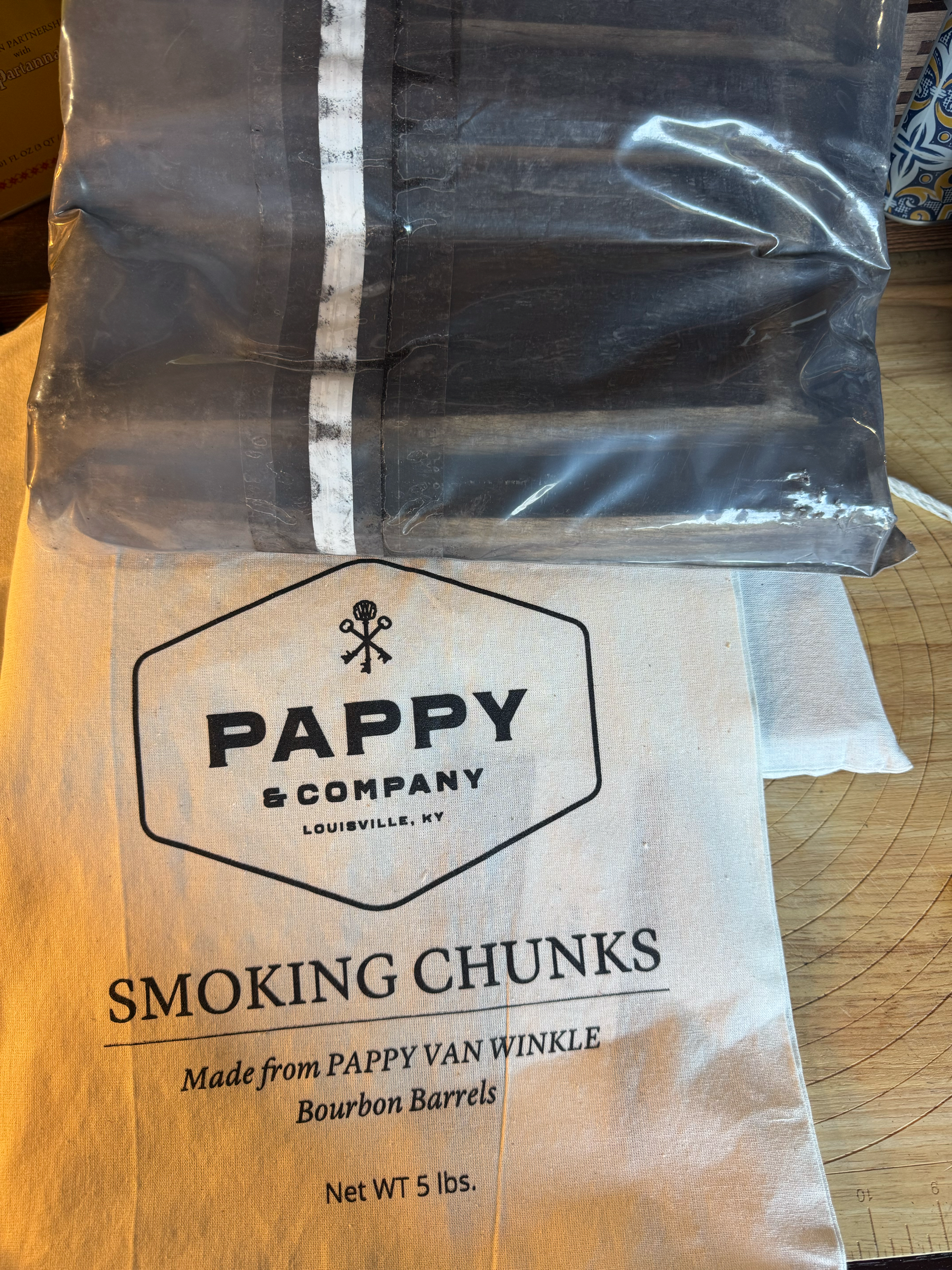Pappy Van Winkle Bourbon Barrel Stave Smoking Chunks