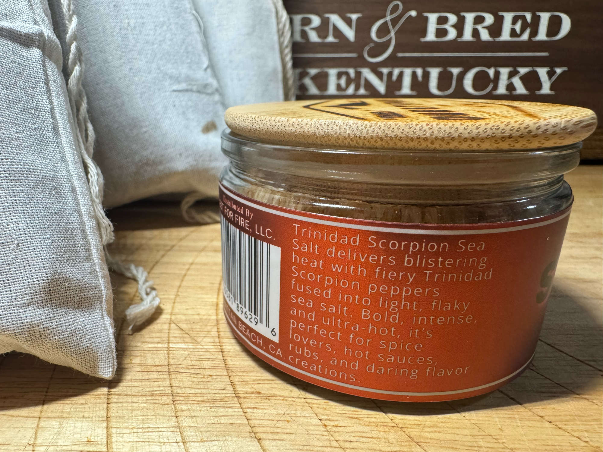 Trinidad Scorpion Pepper Sea Salt