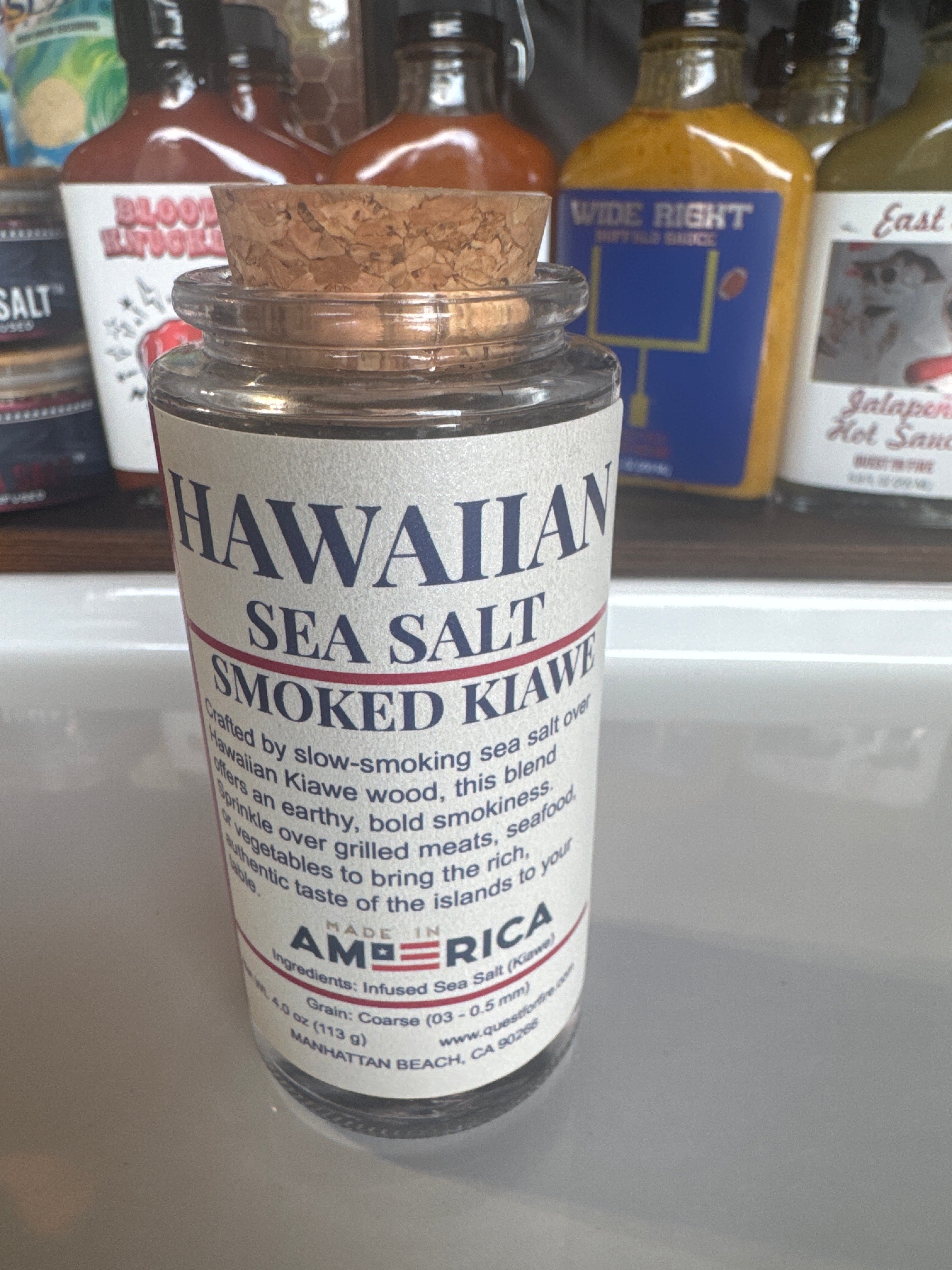 Hawaiian Smoked Kiawe Sea Salt