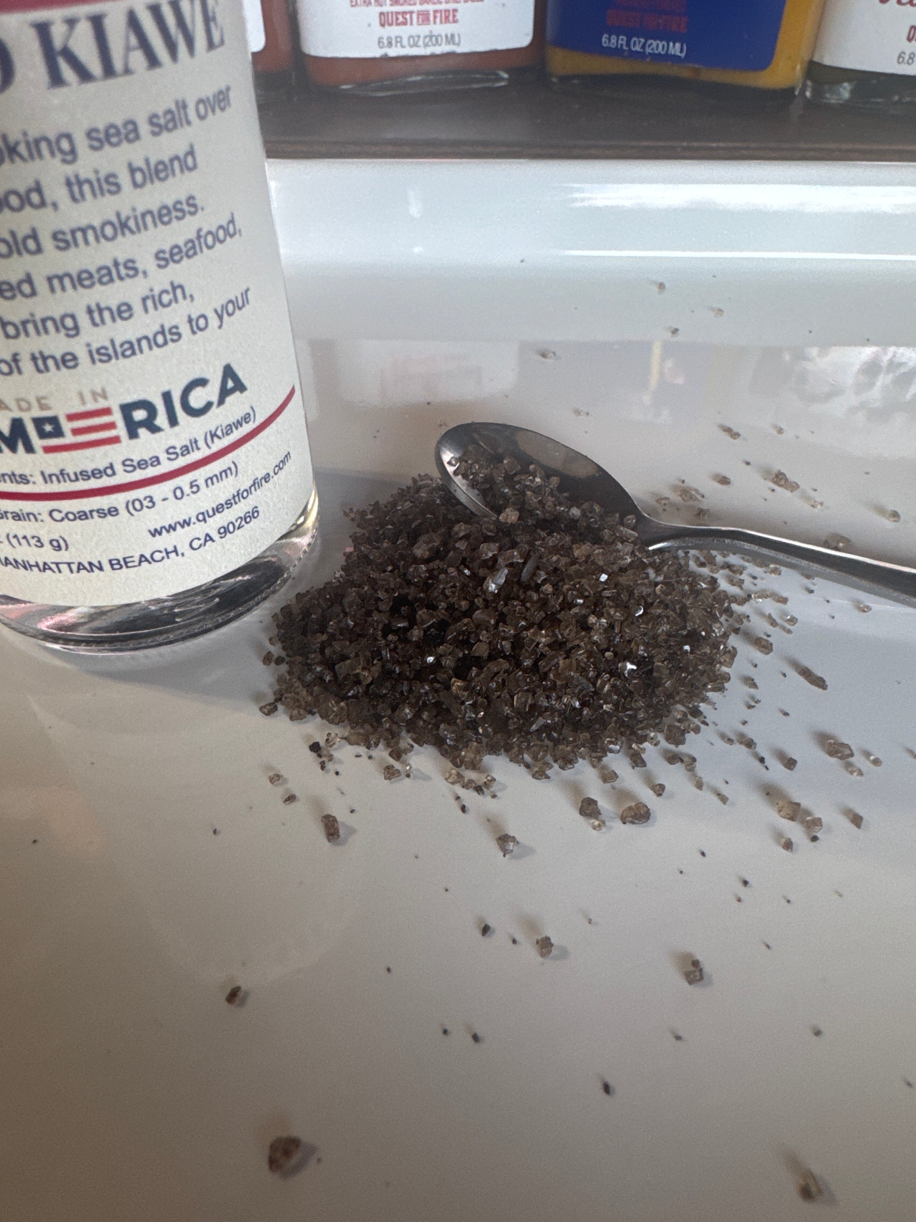 Hawaiian Smoked Kiawe Sea Salt