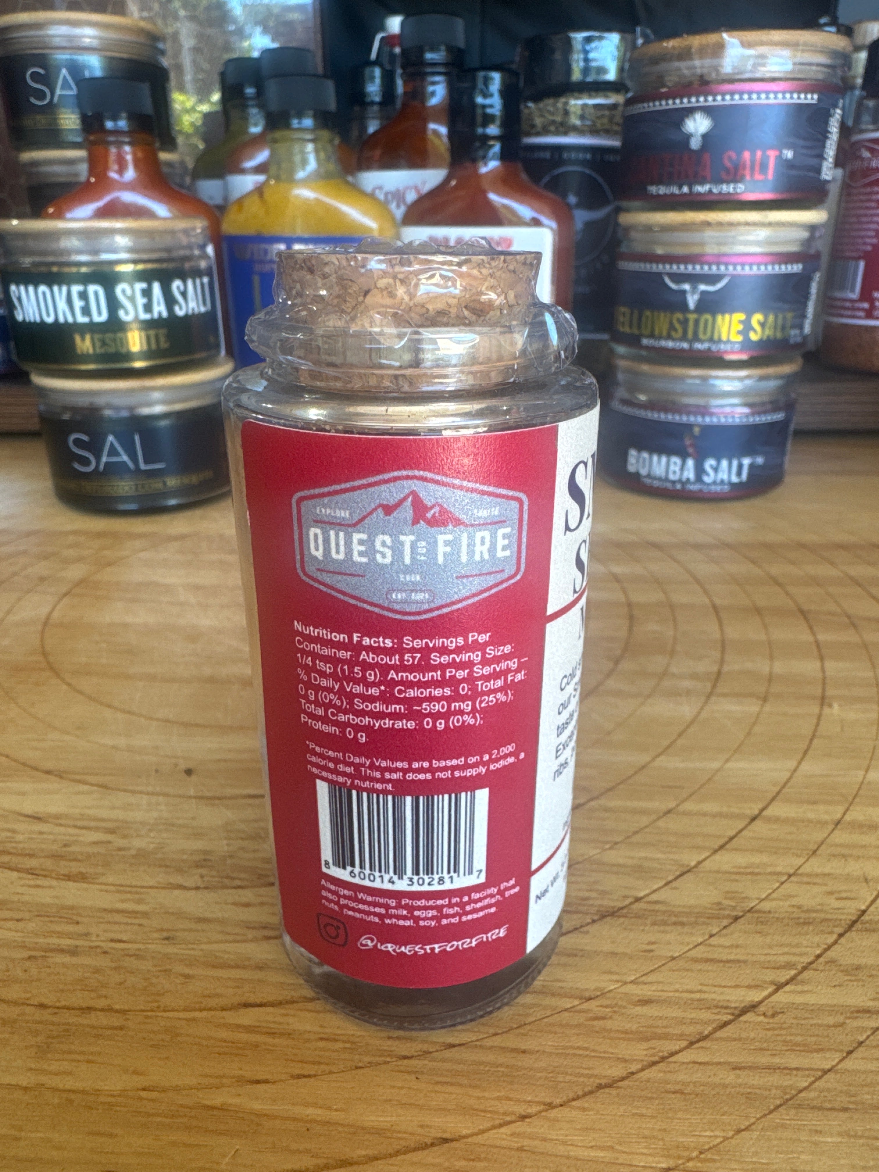 Mesquite Smoked Sea Salt