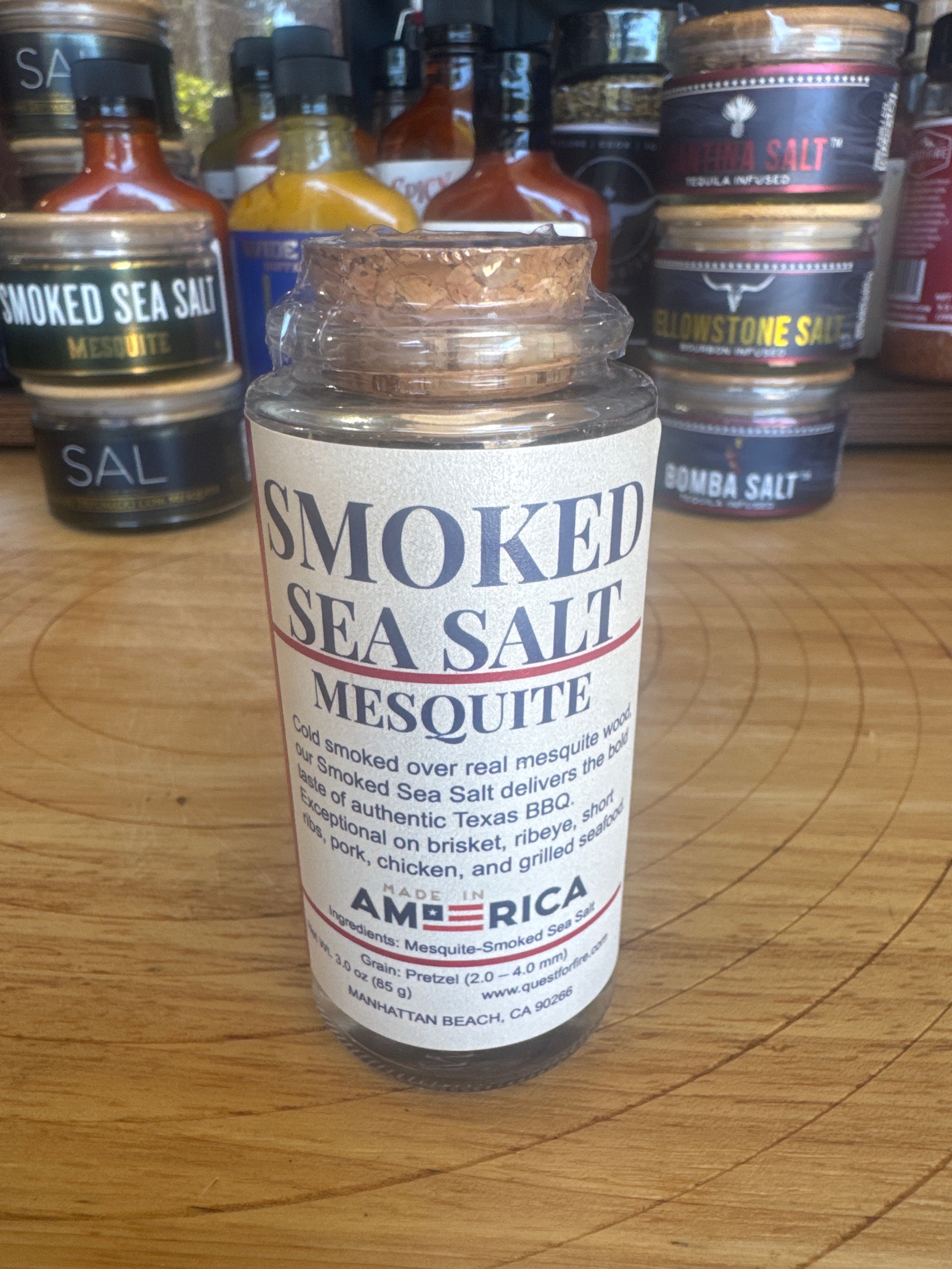 Mesquite Smoked Sea Salt