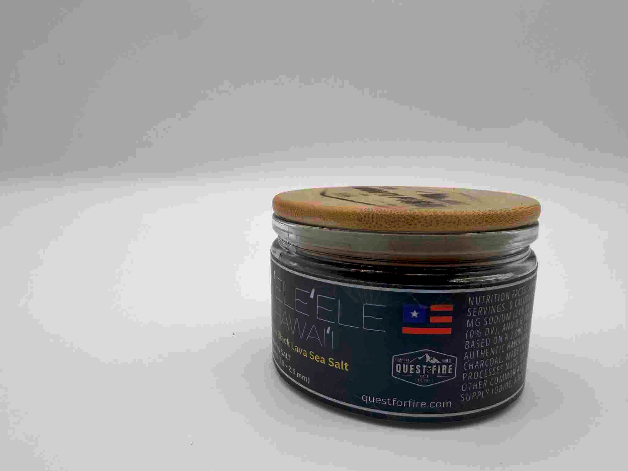 Hawaiian Black Lava Sea Salt
