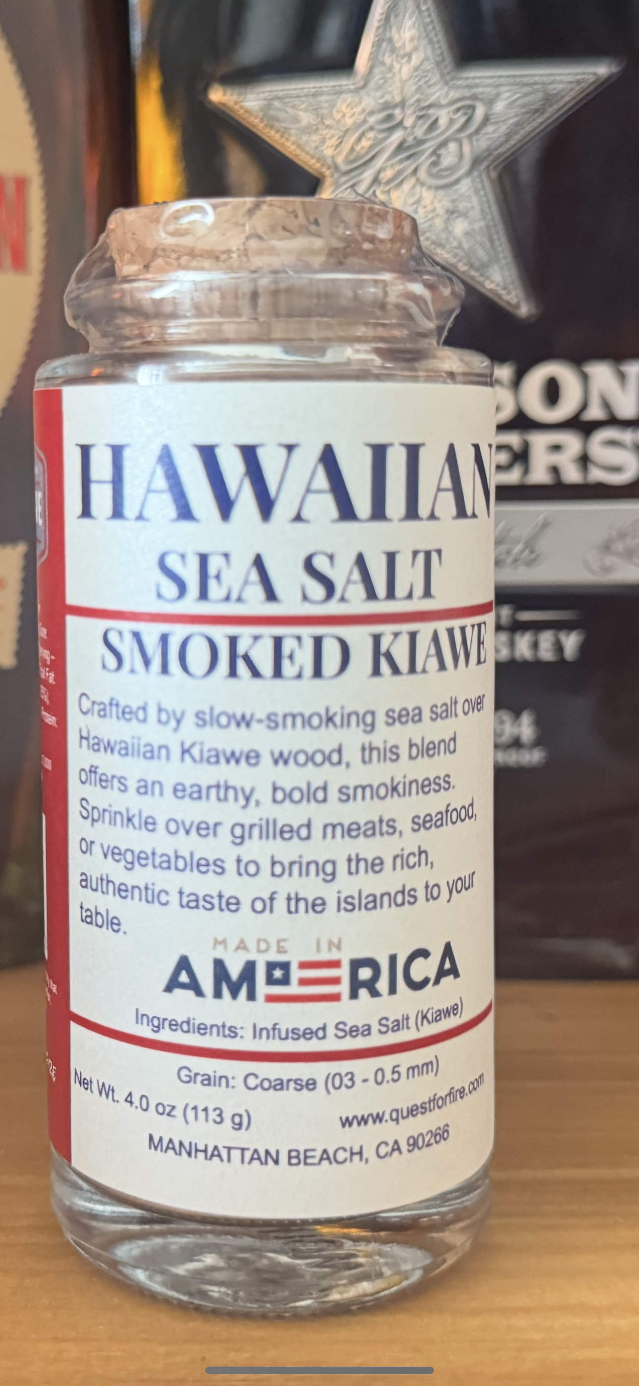 Hawaiian Smoked Kiawe Sea Salt