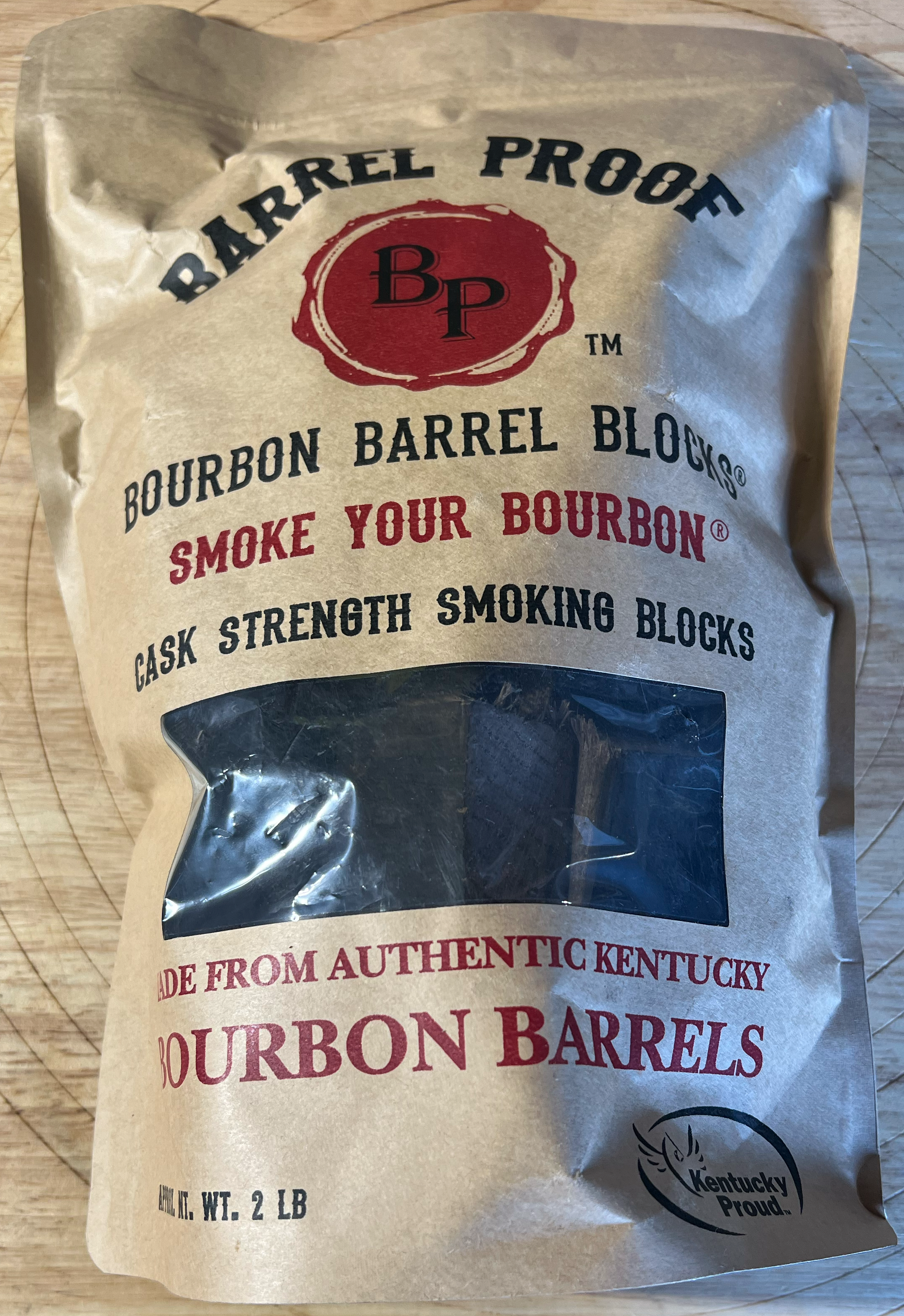 Barrel Proof – Bourbon Barrel Smoking Blocks