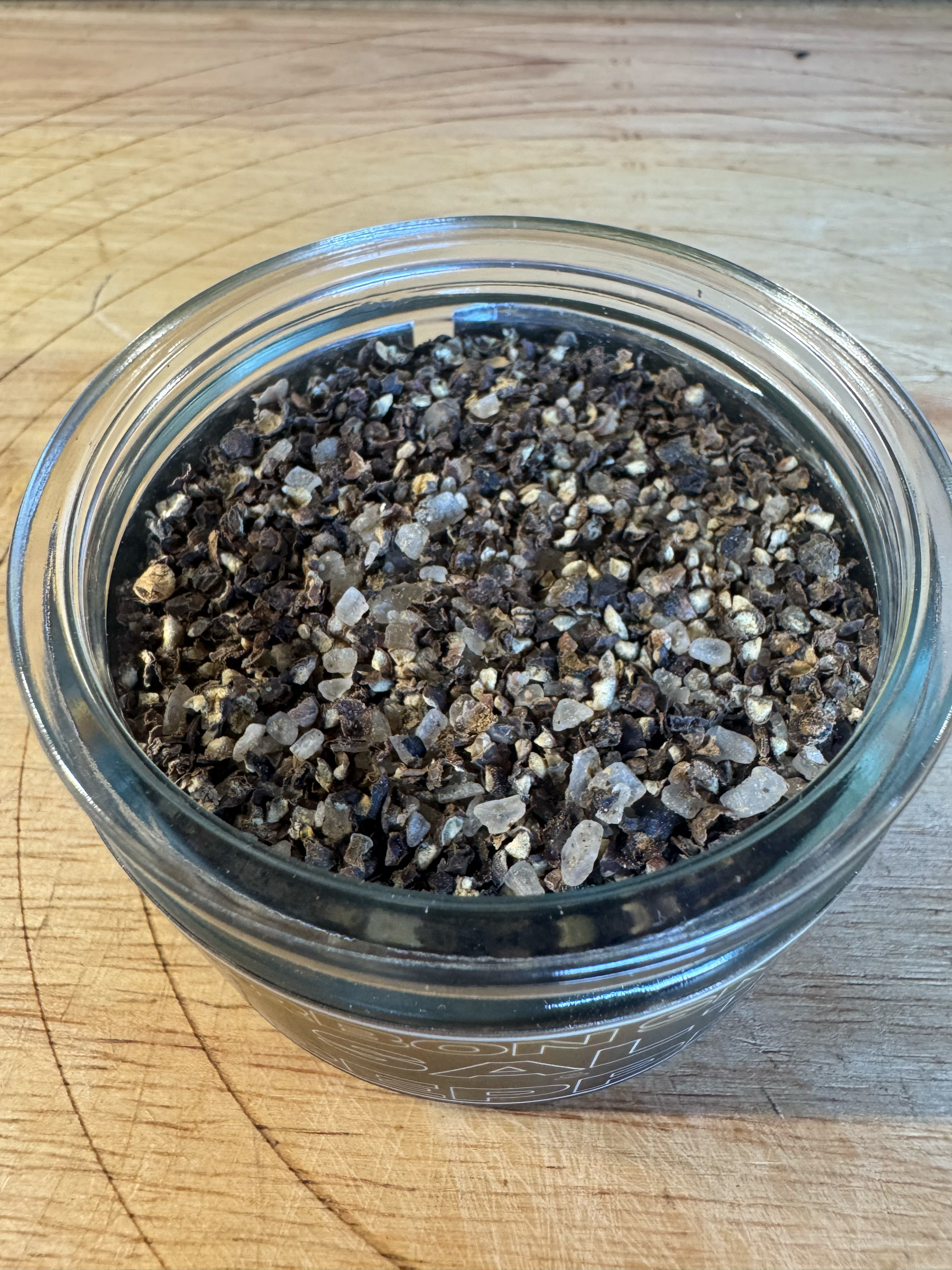 Bourbon Smoked Sea Salt & Pepper