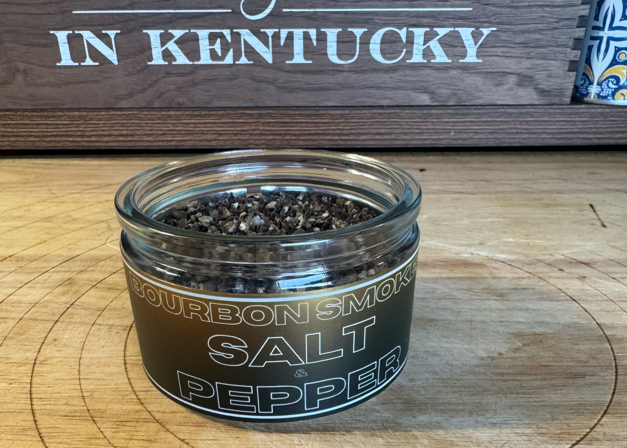 Bourbon Smoked Sea Salt & Pepper
