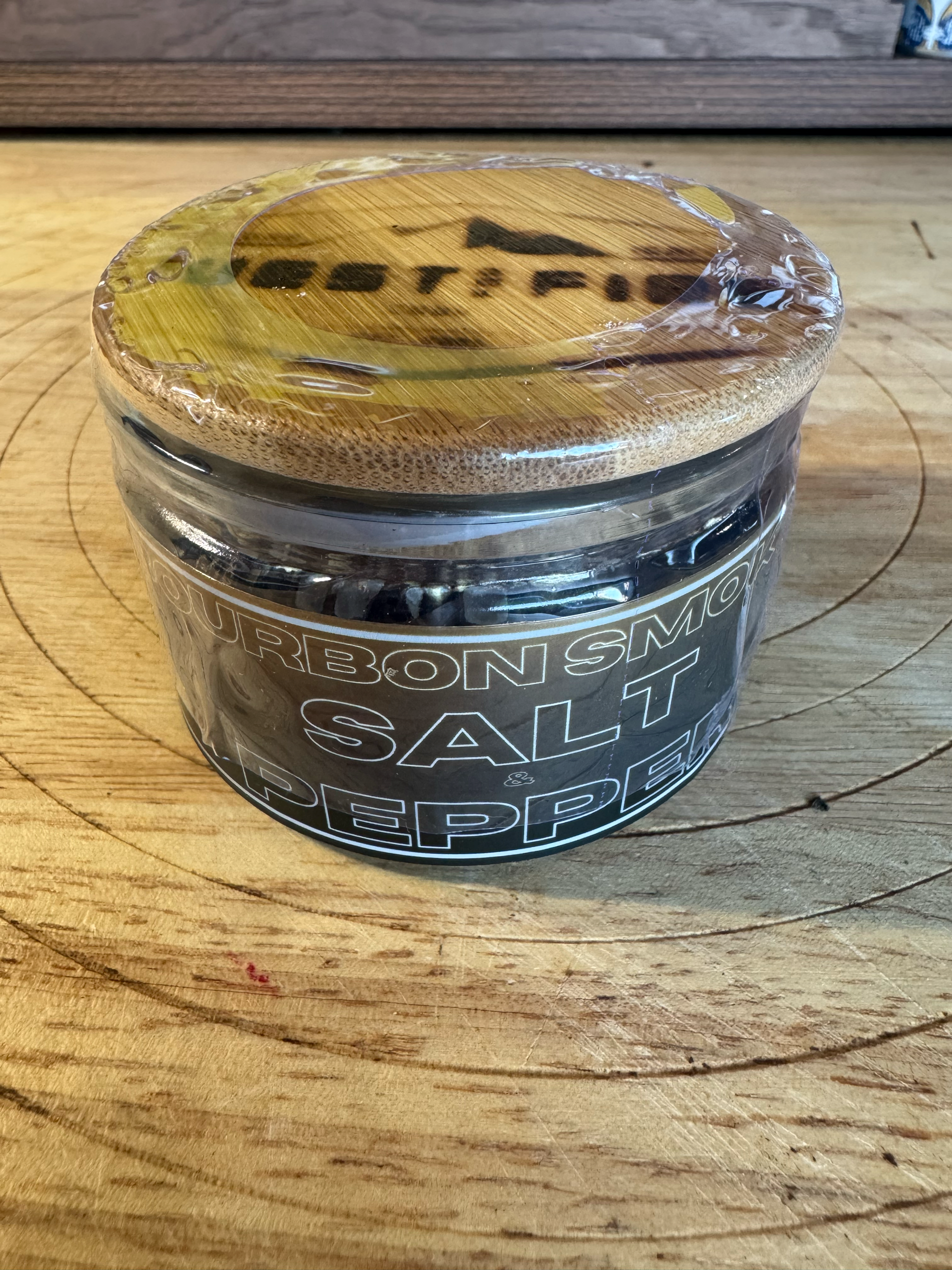 Bourbon Smoked Sea Salt & Pepper