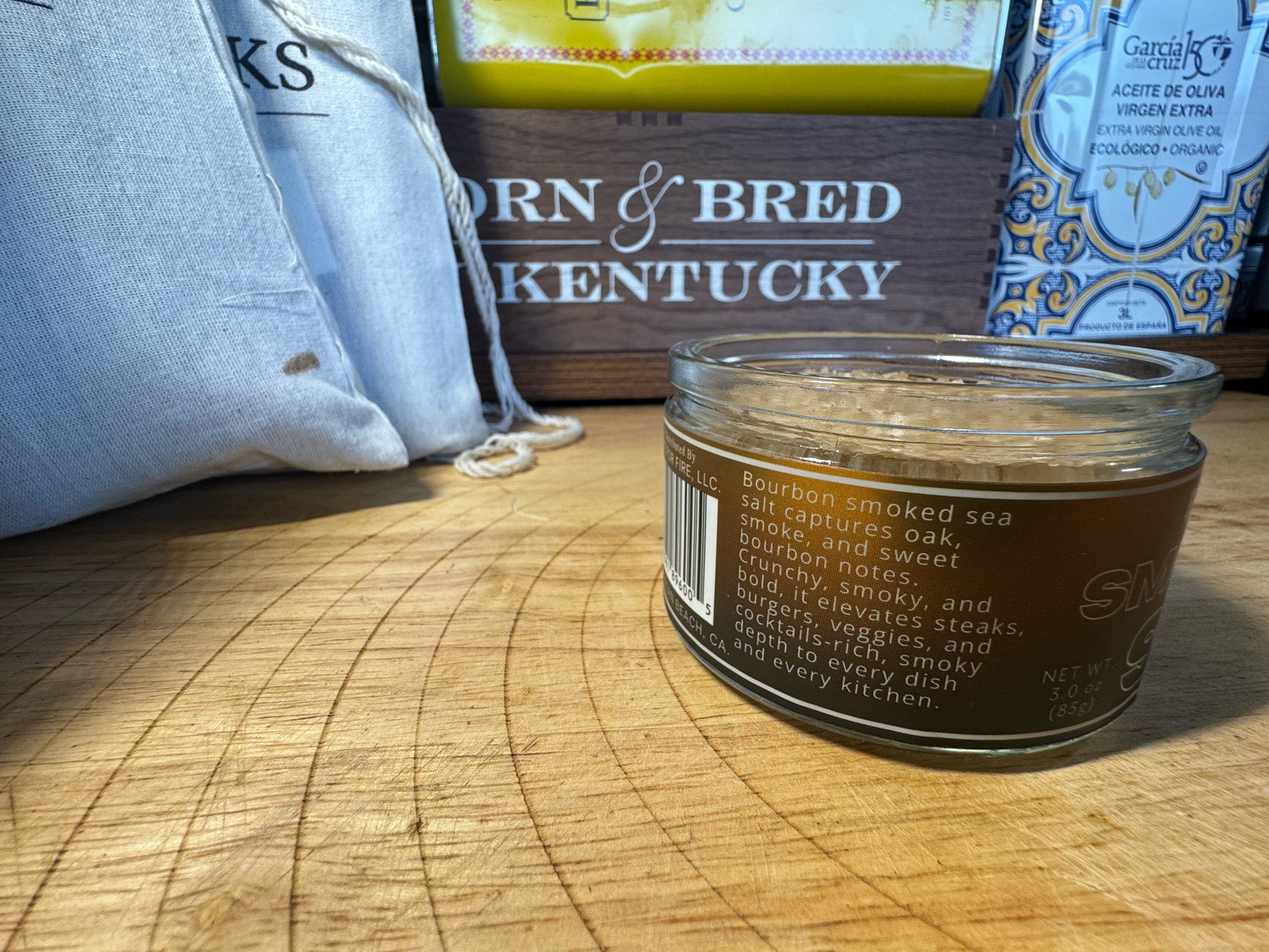 Bourbon Smoked Sea Salt
