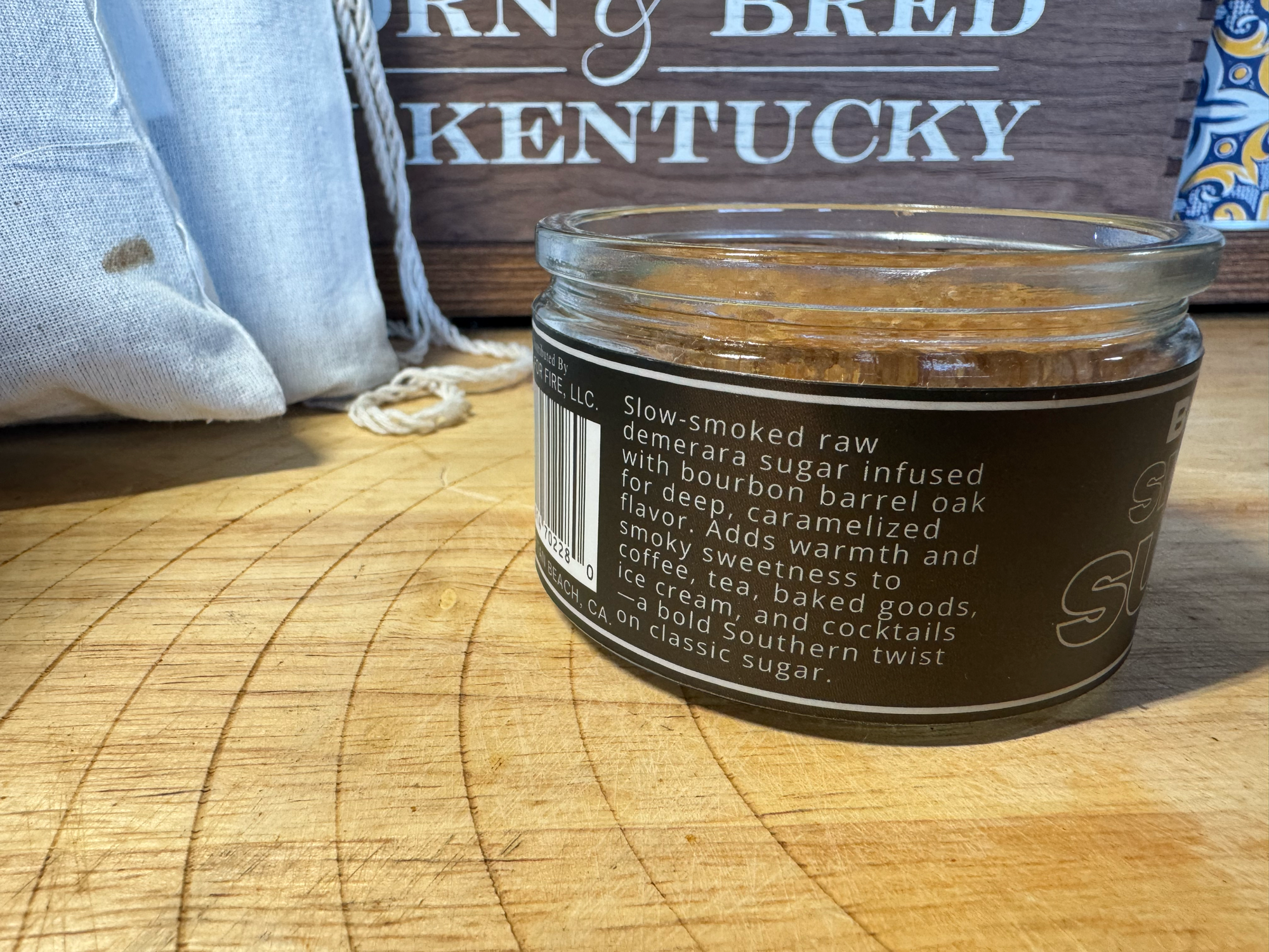 Bourbon Smoked Sugar