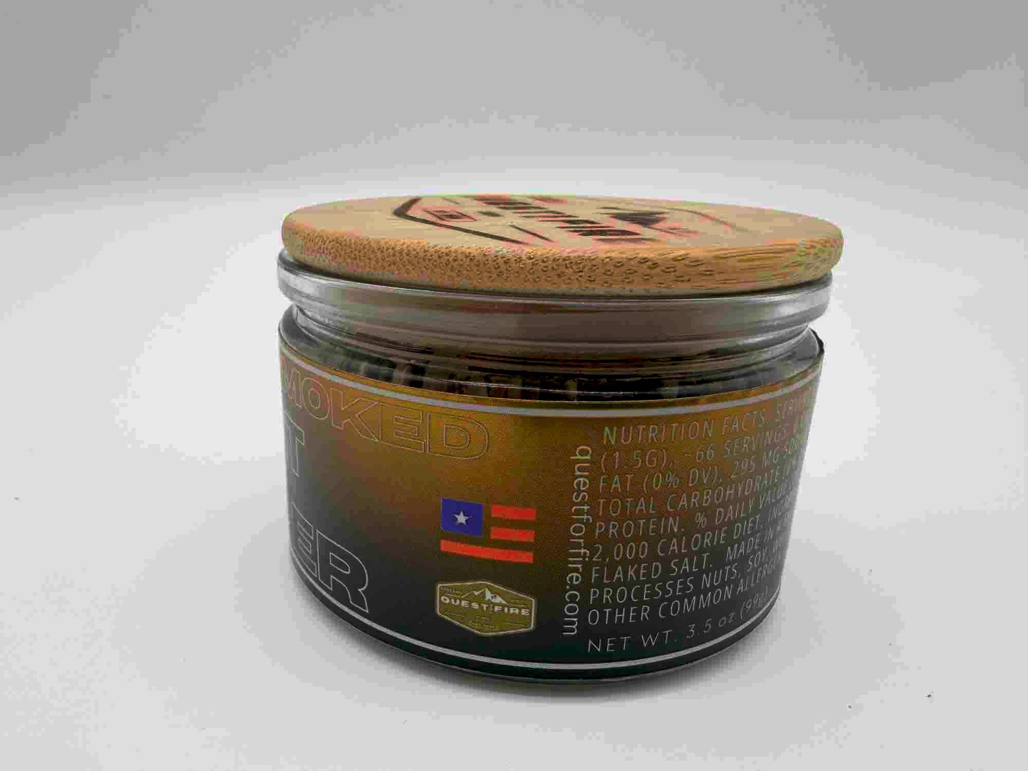 Bourbon Smoked Sea Salt & Pepper