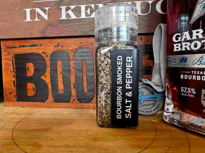Bourbon Smoked Sea Salt & Pepper