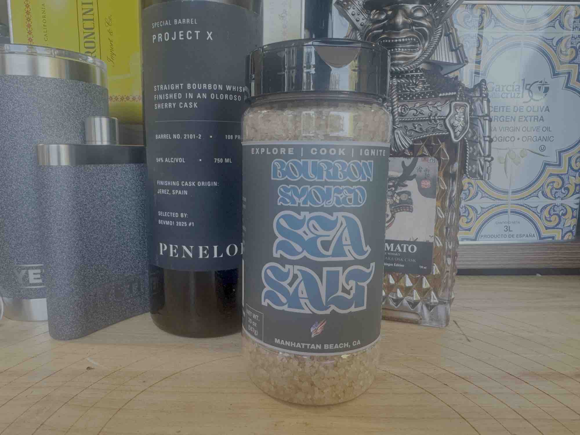 Bourbon Smoked Sea Salt