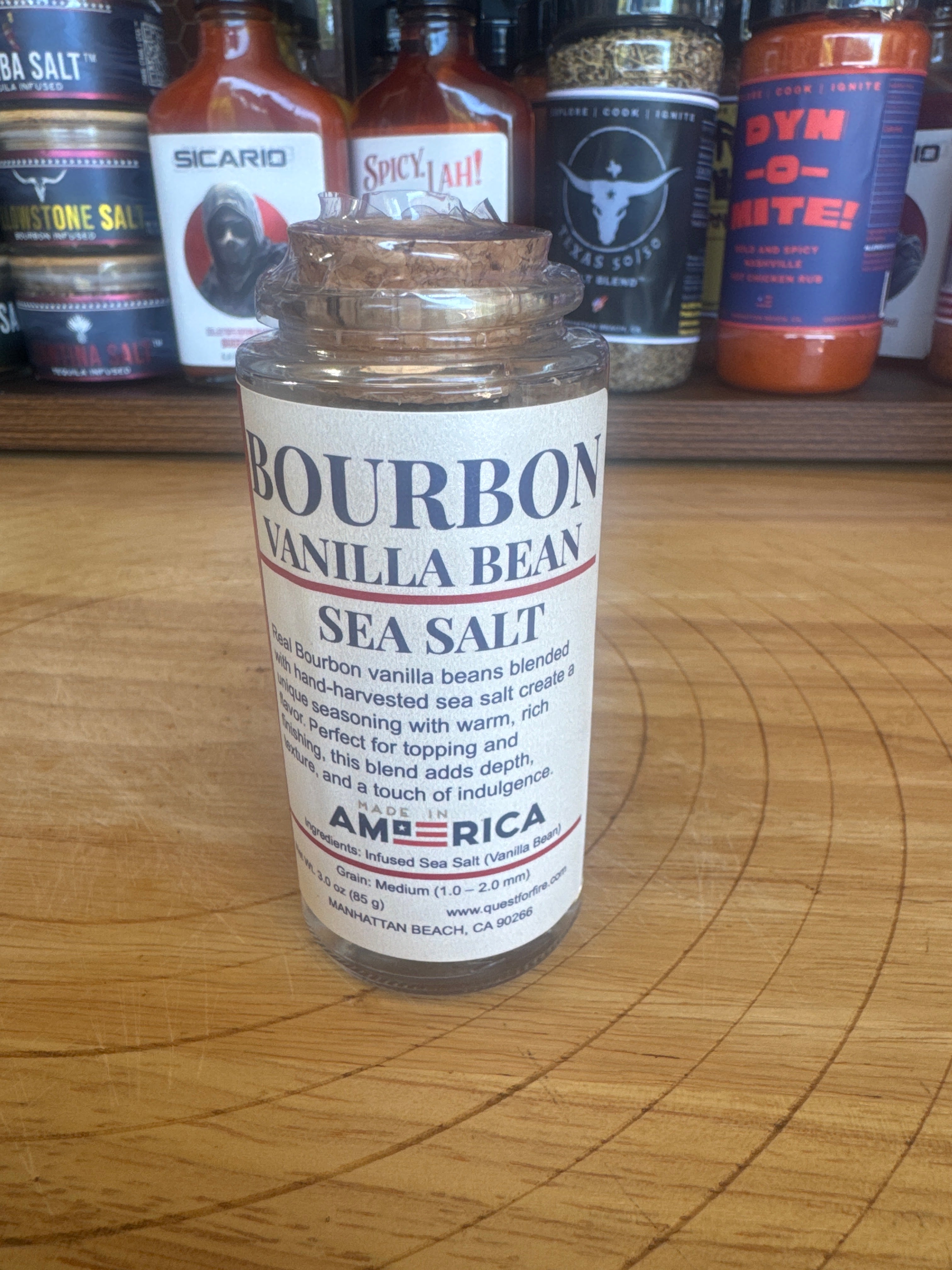 Bourbon Vanilla Bean Sea Salt