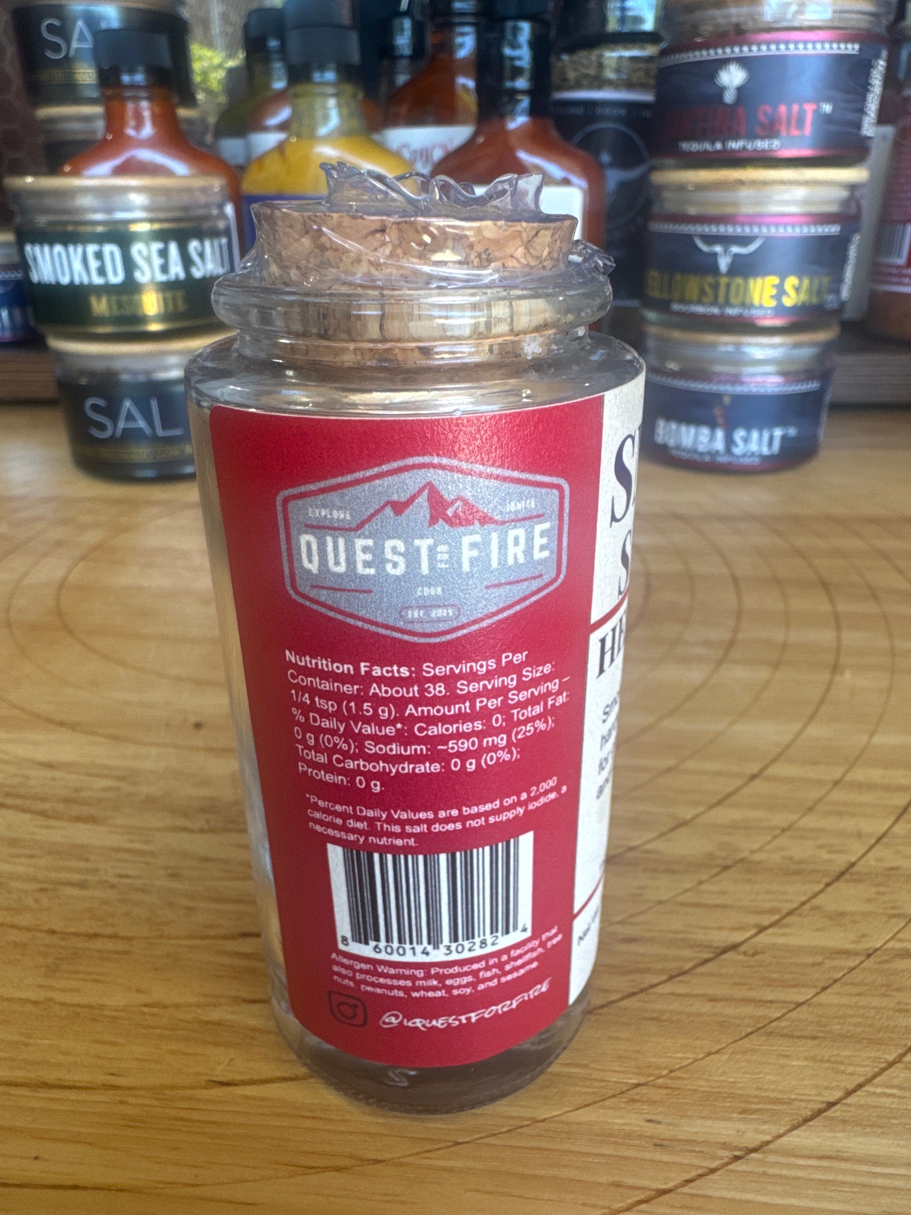 Hearty Wood Smoked Sea Salt