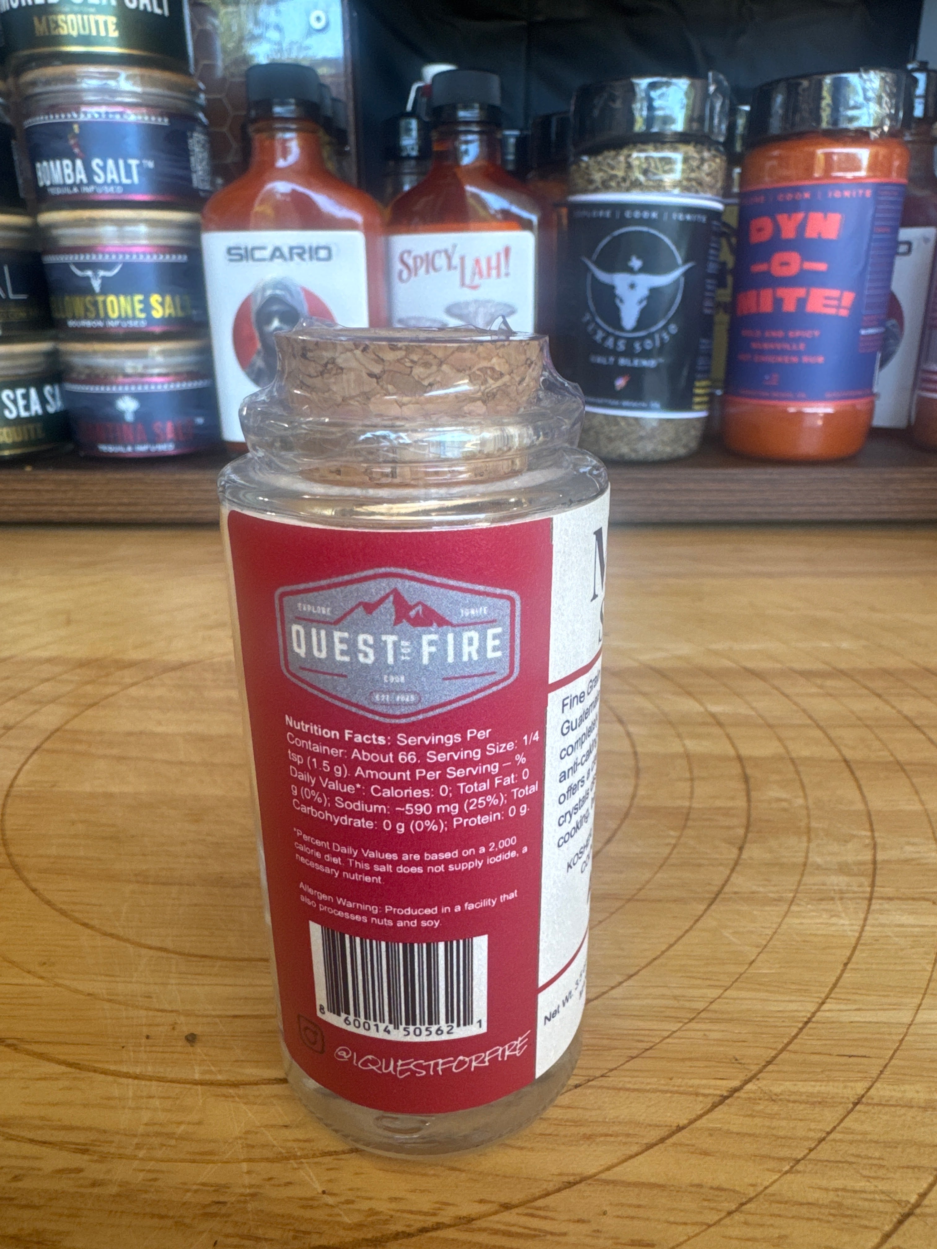 Bourbon Vanilla Bean Sea Salt