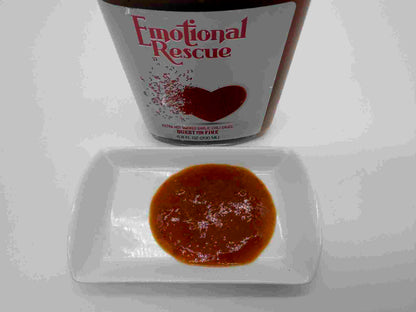 Emotional Rescue – Extra-Hot Smoked Garlic Chili Sauce