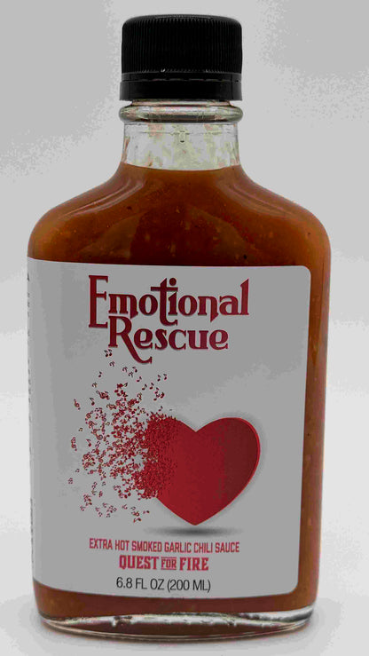 Emotional Rescue – Extra-Hot Smoked Garlic Chili Sauce