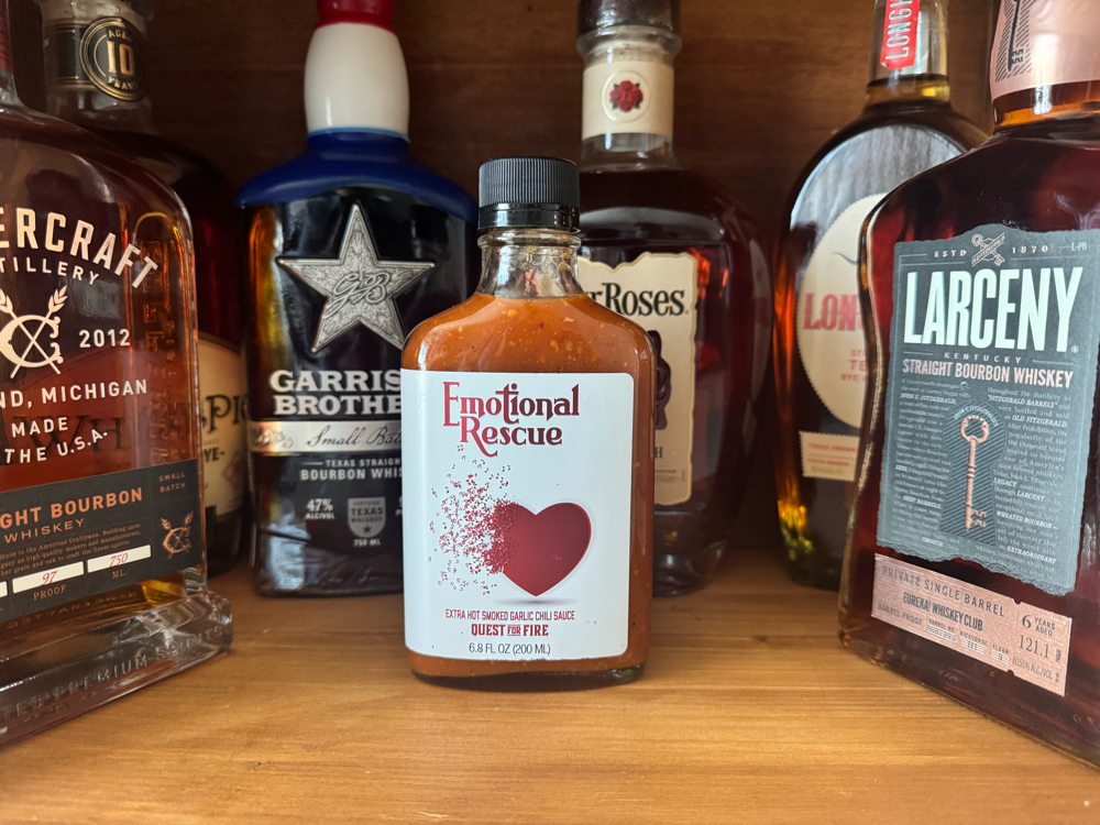 Emotional Rescue – Extra-Hot Smoked Garlic Chili Sauce