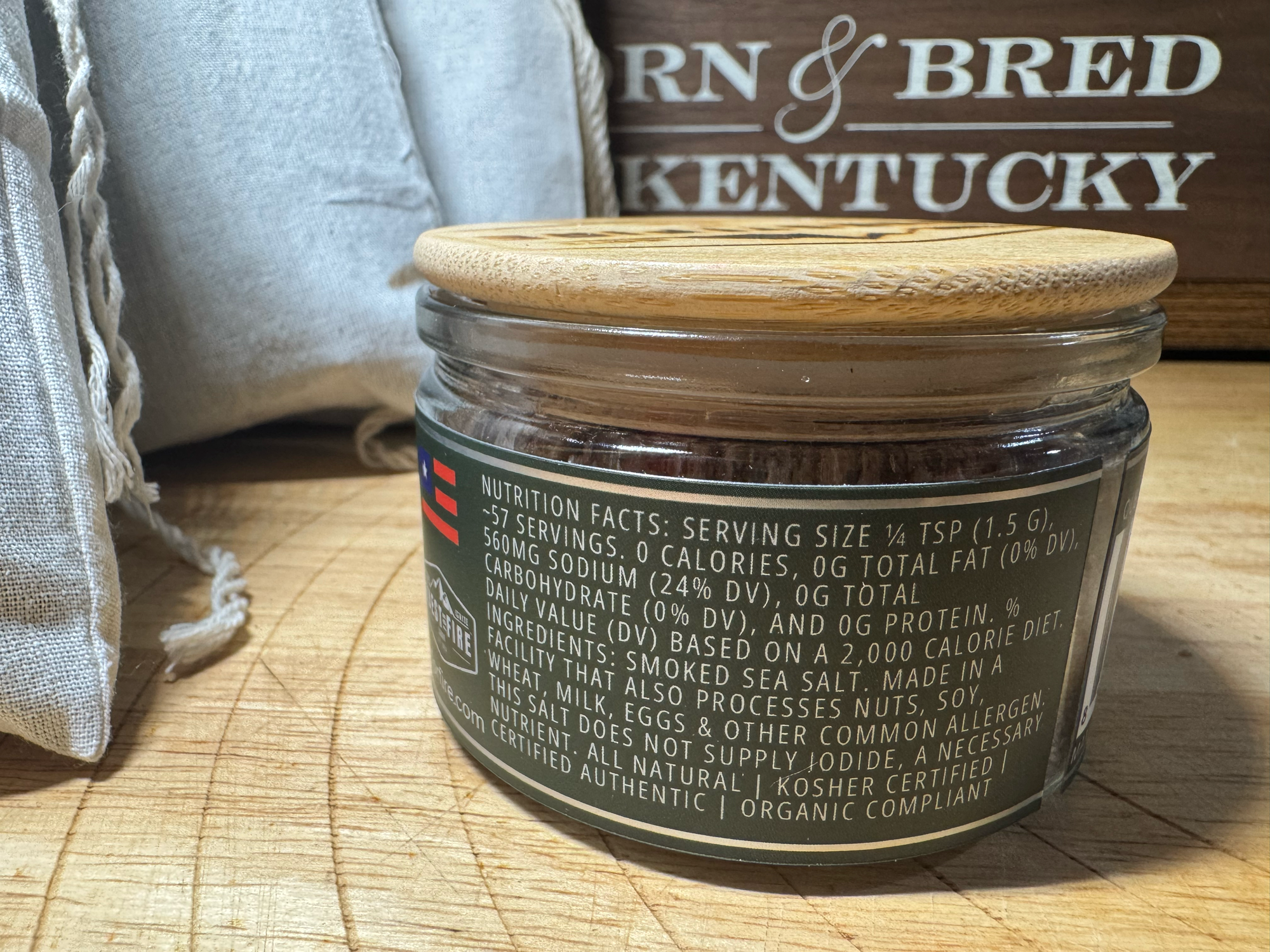 Hickory Smoked Sea Salt