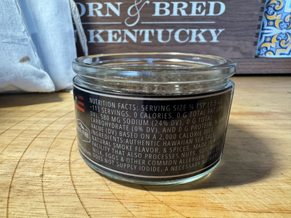 Hawaiian Smoked Kiawe Sea Salt
