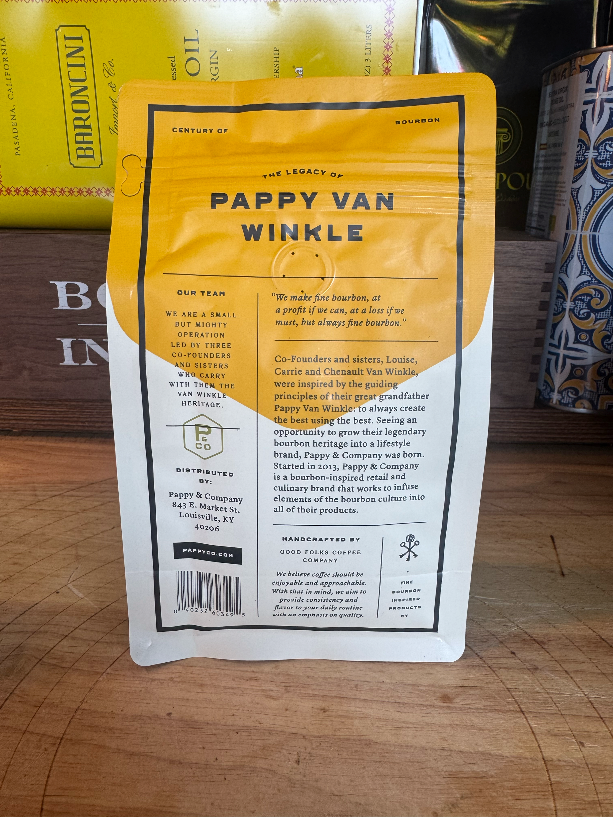 Pappy & Company Bourbon Barrel Aged Coffee