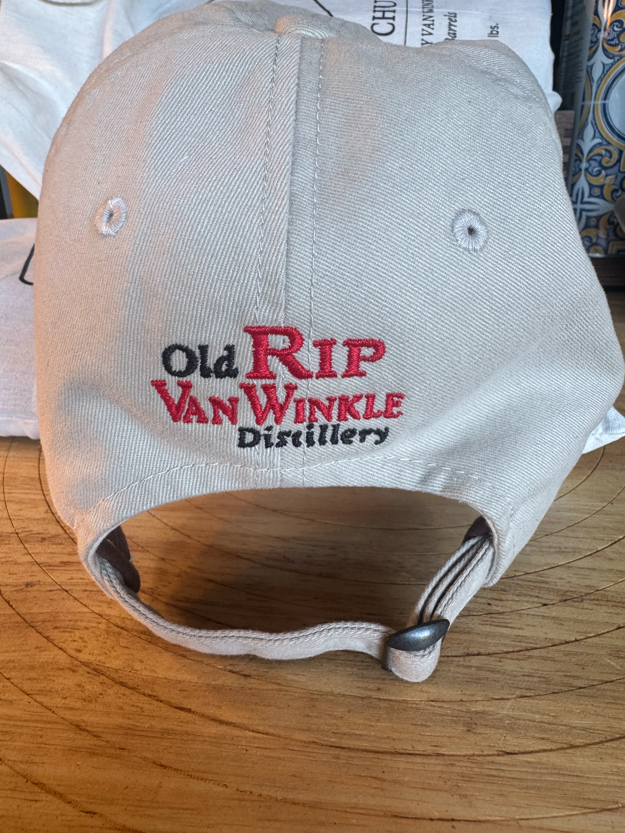 Pappy Always Fine Bourbon Ball Cap Hat in Stone