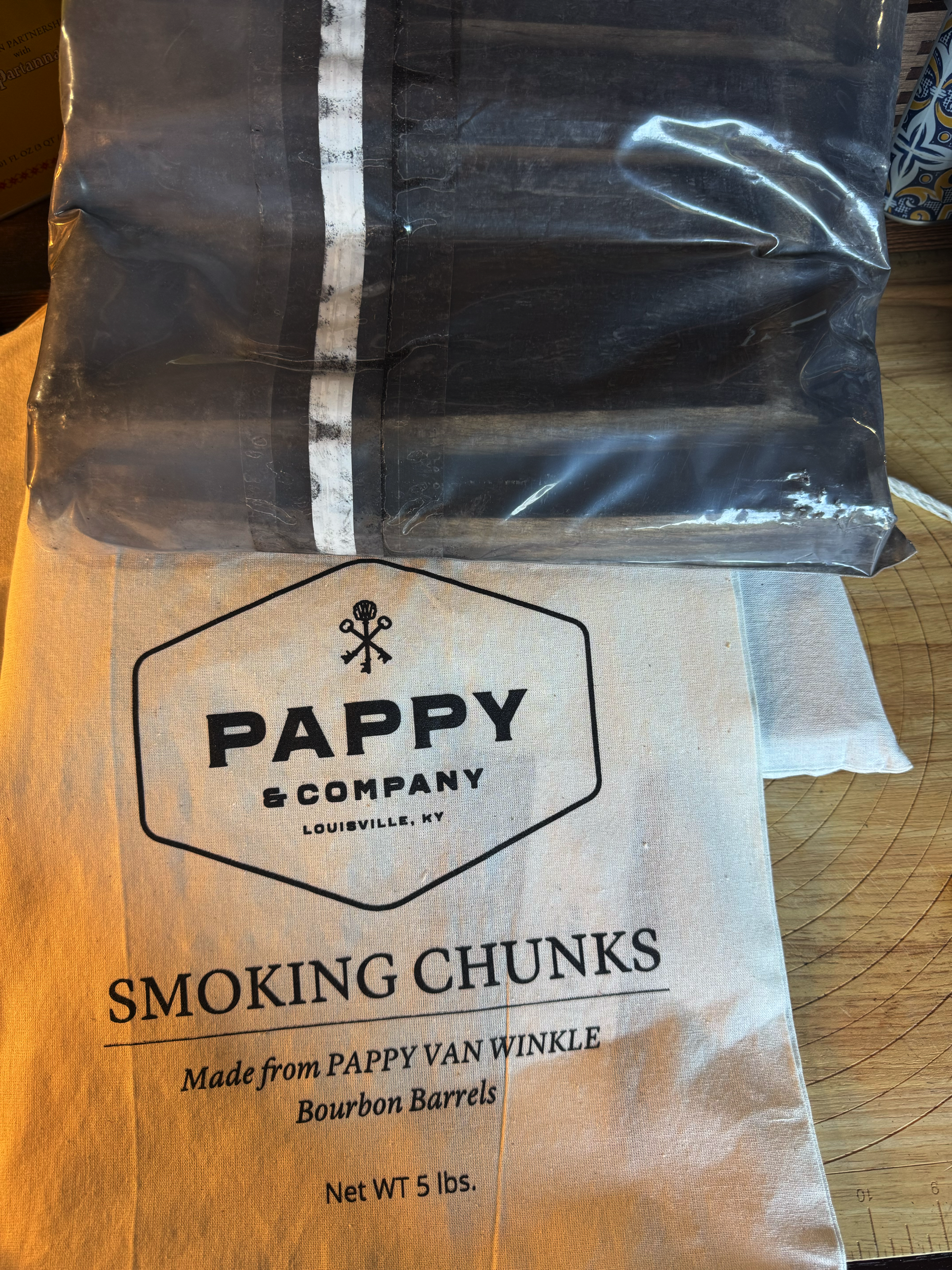 Pappy Van Winkle Bourbon Barrel Stave Smoking Chunks