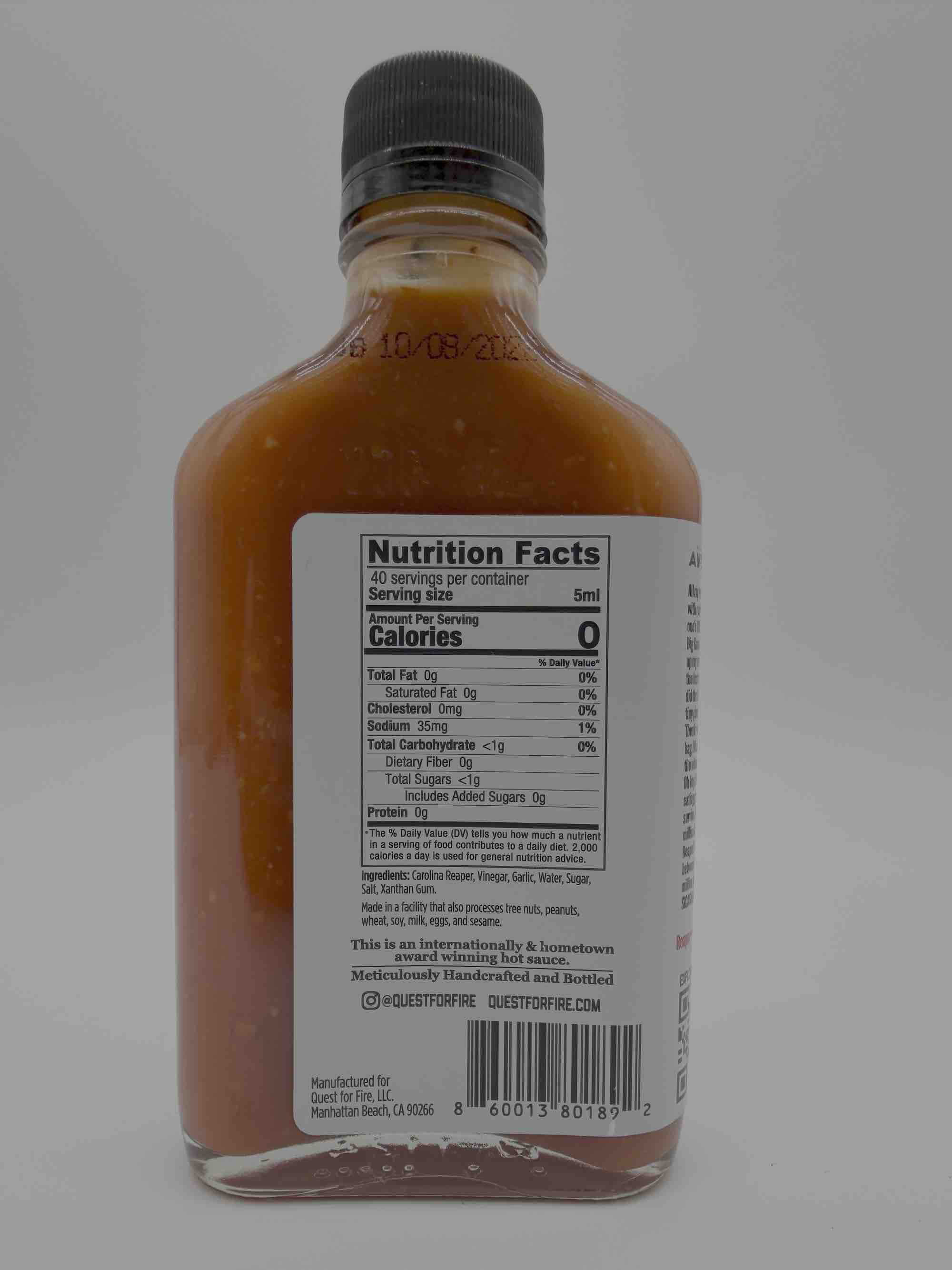 SICARIO – Collector’s Edition Carolina Reaper Hot Sauce